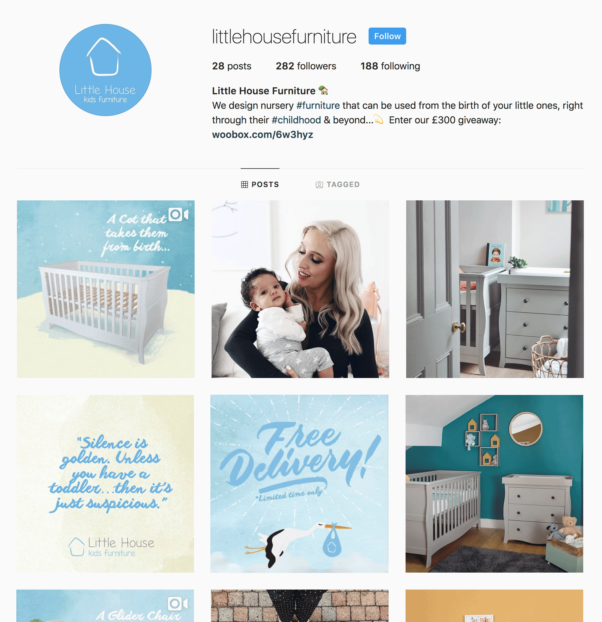 Little House Instagram feed