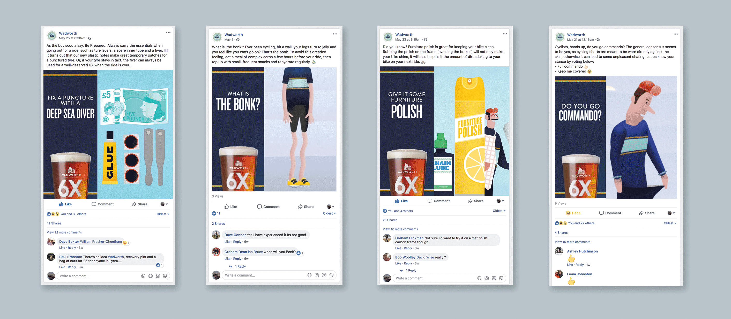 How we made Wadworth Brewery into the official sponsor of the MAMIL