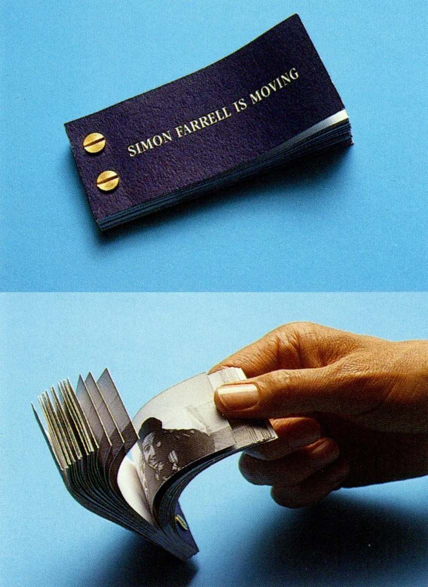 Simon Farrell Is Moving D&AD/ Graphic Design