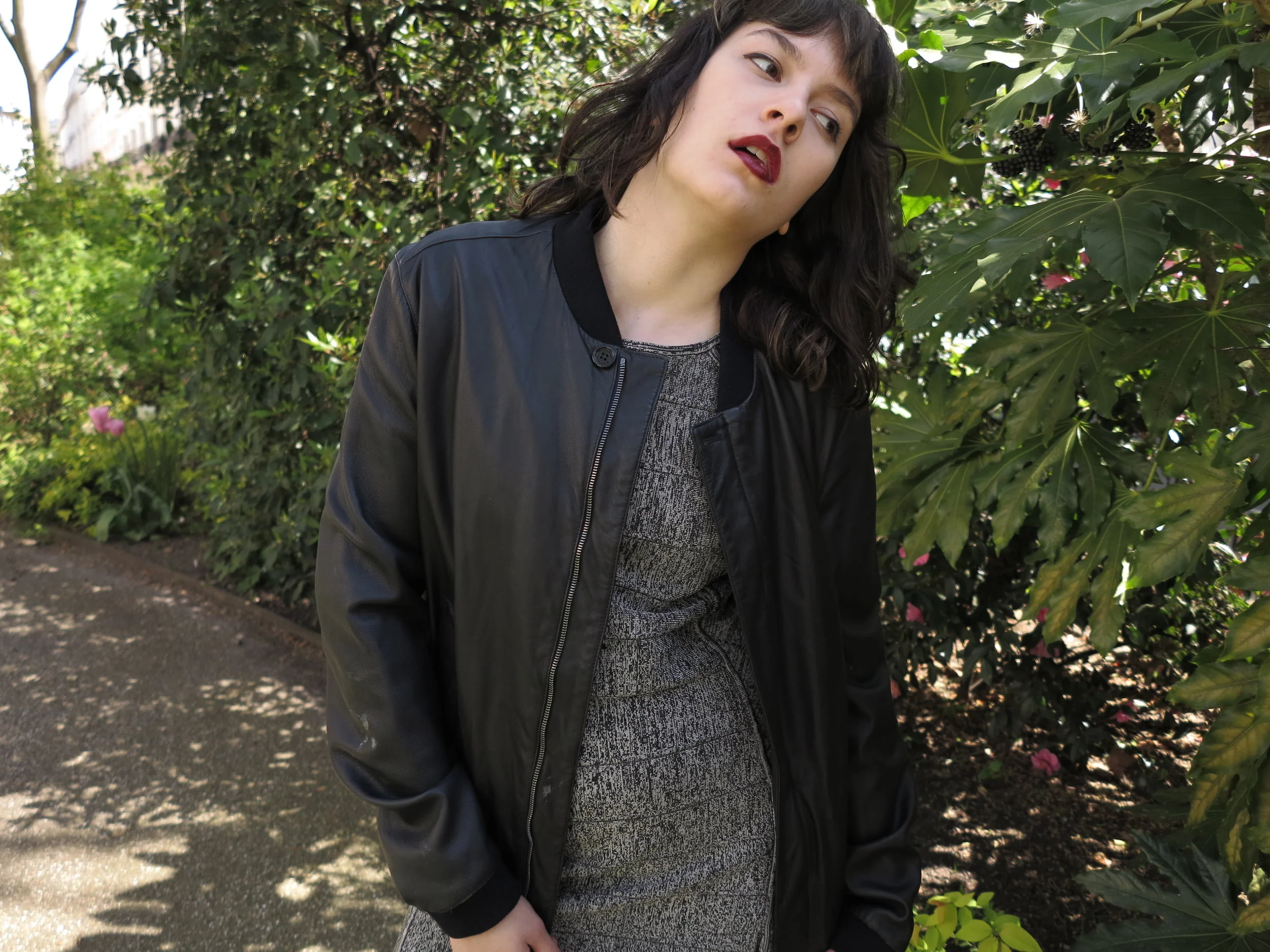 Burberry Leather Bomber