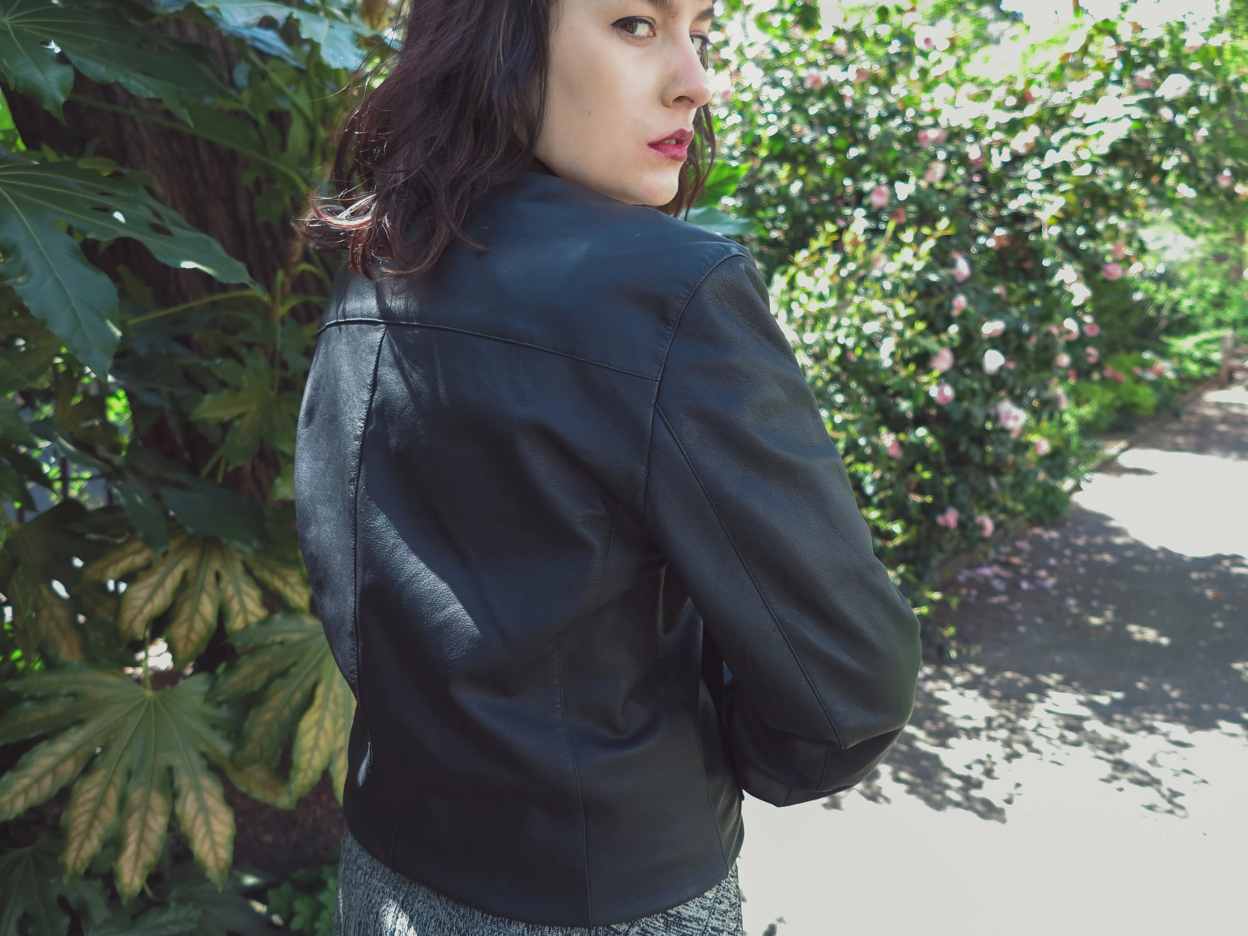 Burberry Leather Bomber