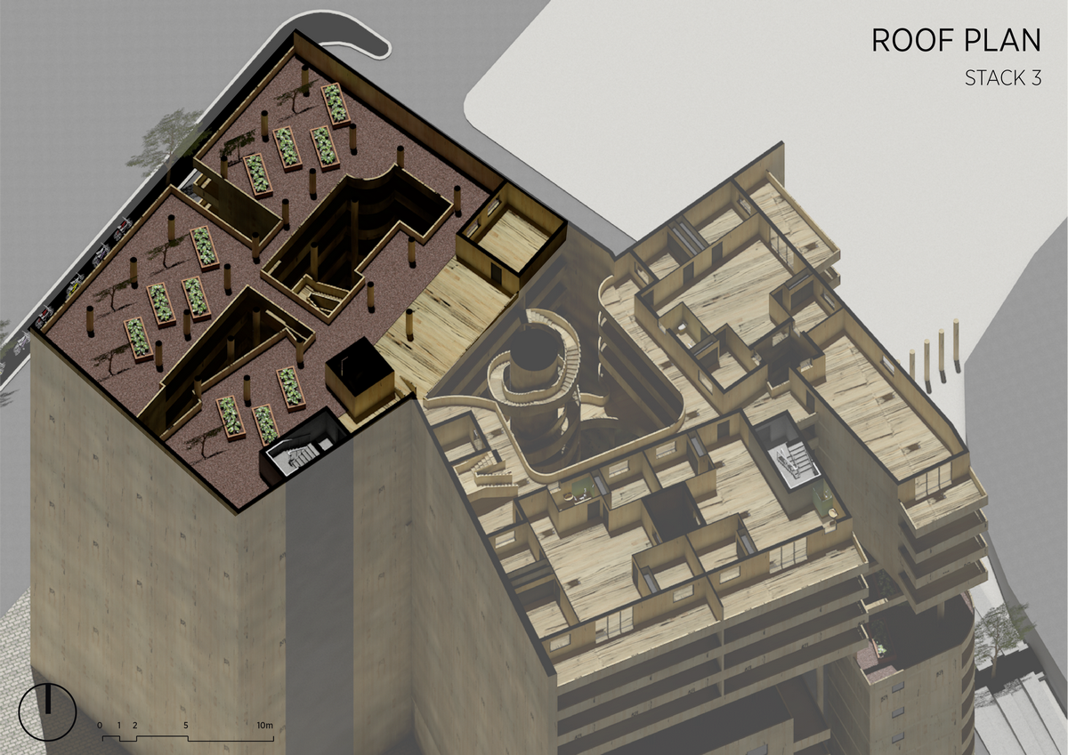 Stack 3 | Roof Plan