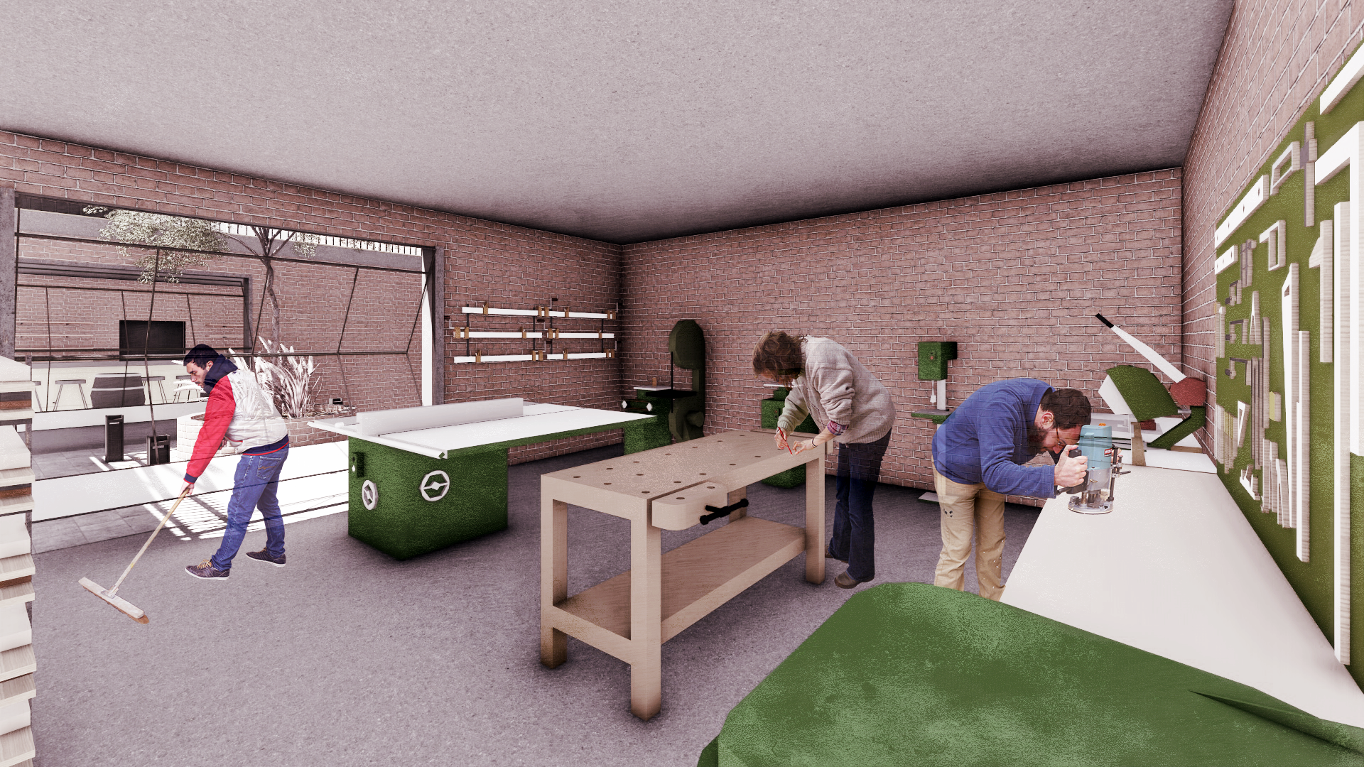 Basement Workshop