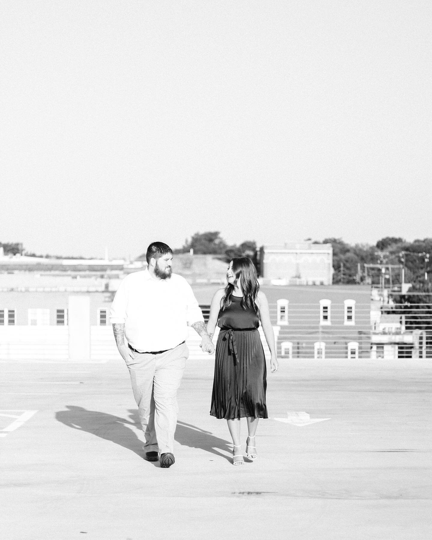 Sunrise #engagement session with Lea &amp; Jerrie! 
Love these black and white edits so much.