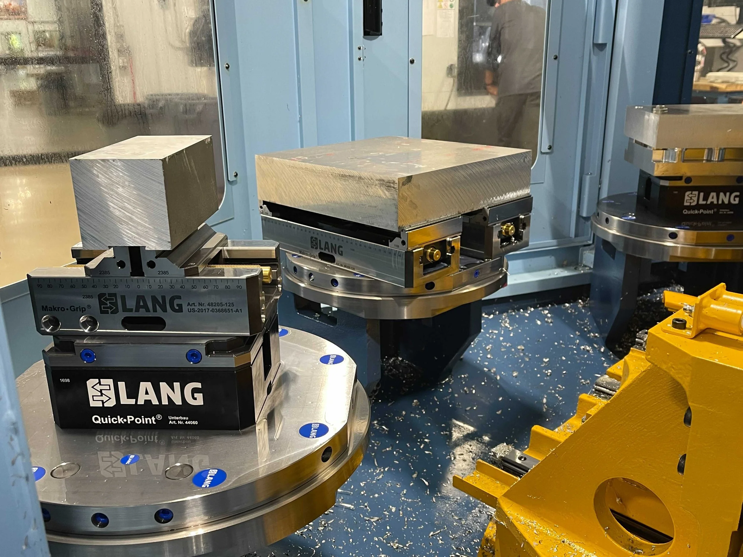 5-axis CNC pallet system