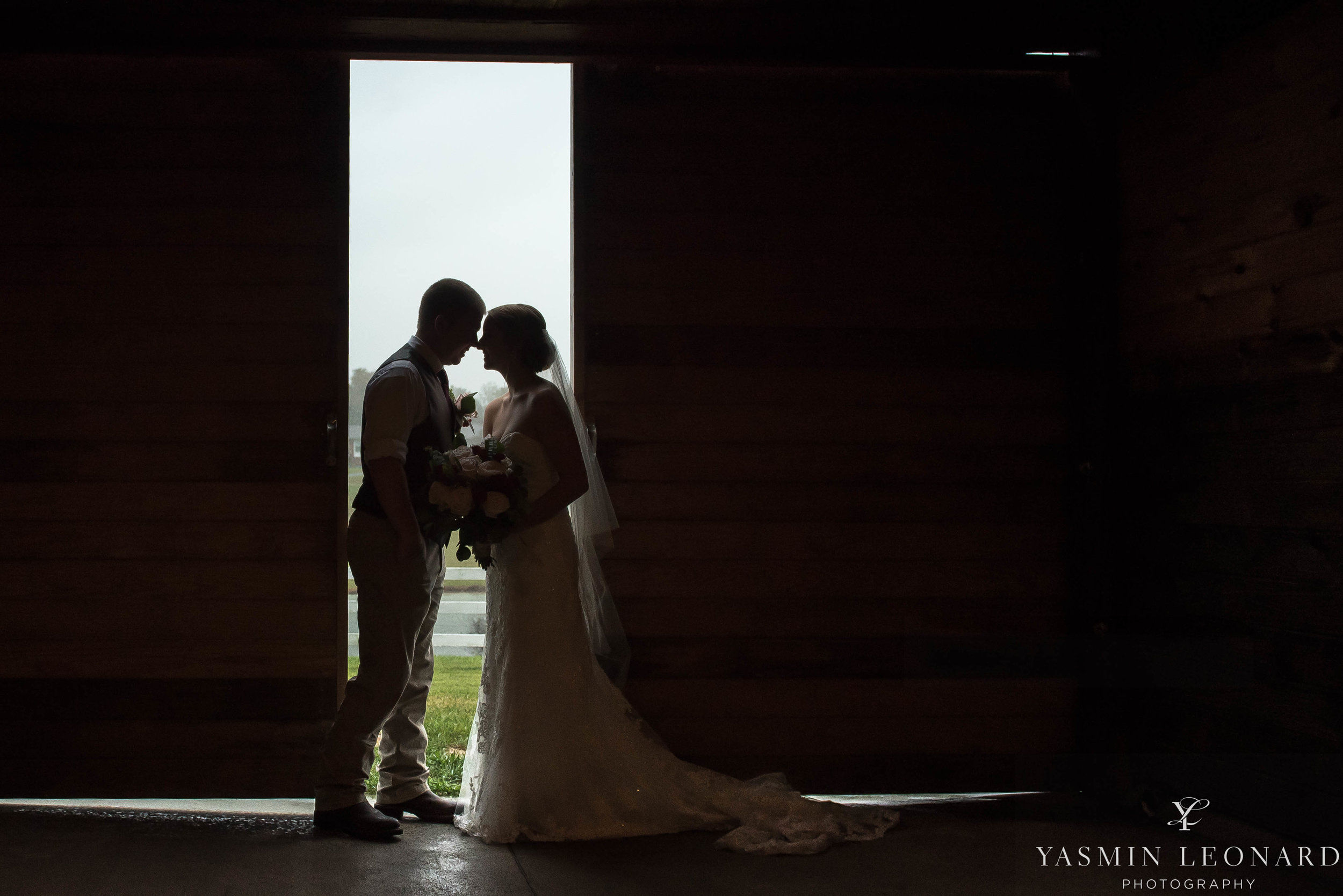 Millikan Farms - NC Wedding Venue - NC Wedding Photographer - Yasmin Leonard Photography - Rain on your wedding day-43.jpg
