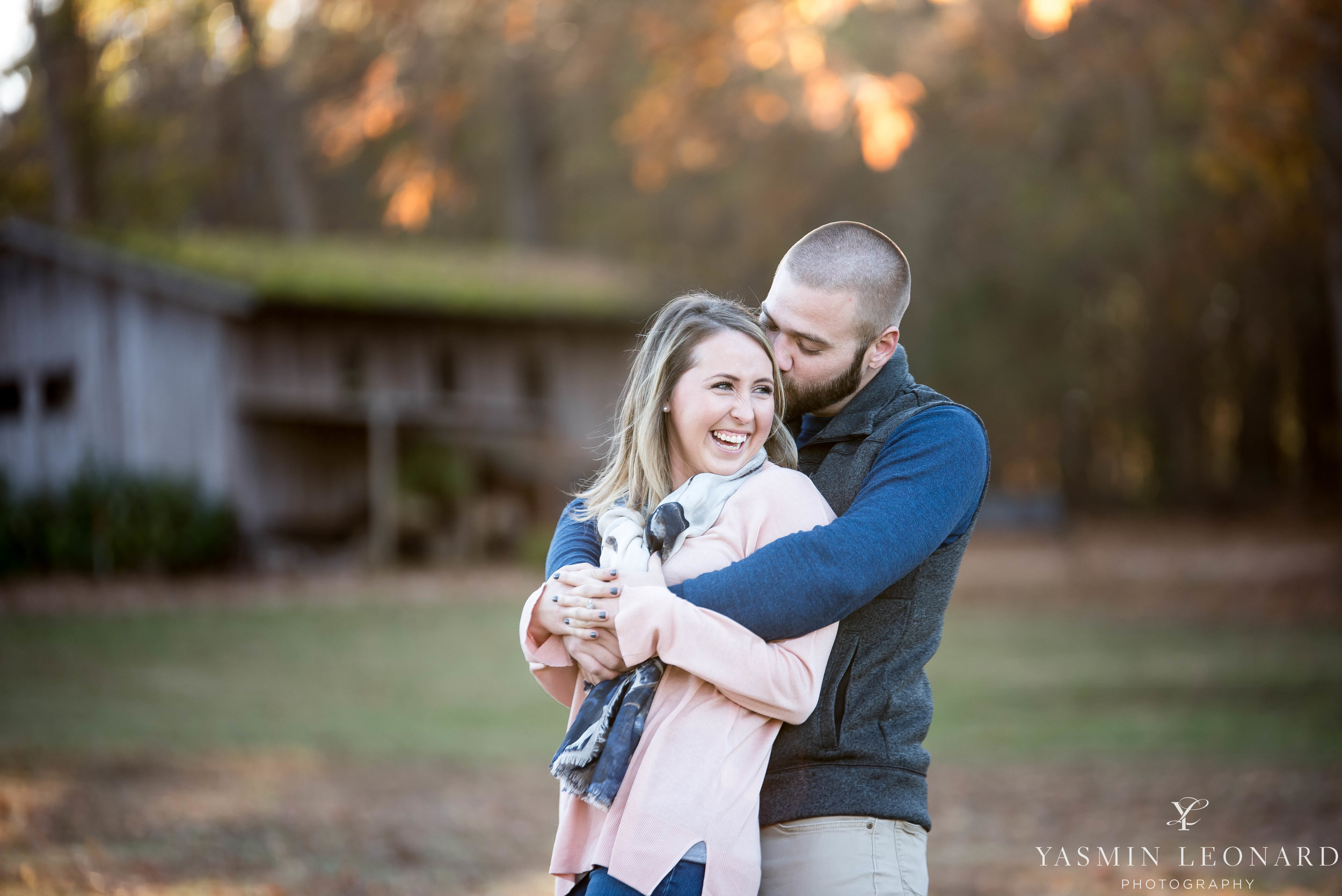 L'abri at Linwood - Engagement Session - Lexington NC - Linwood - NC Wedding Photographer - Yasmin Leonard Photography - Husband and Wife NC Photographers-8.jpg