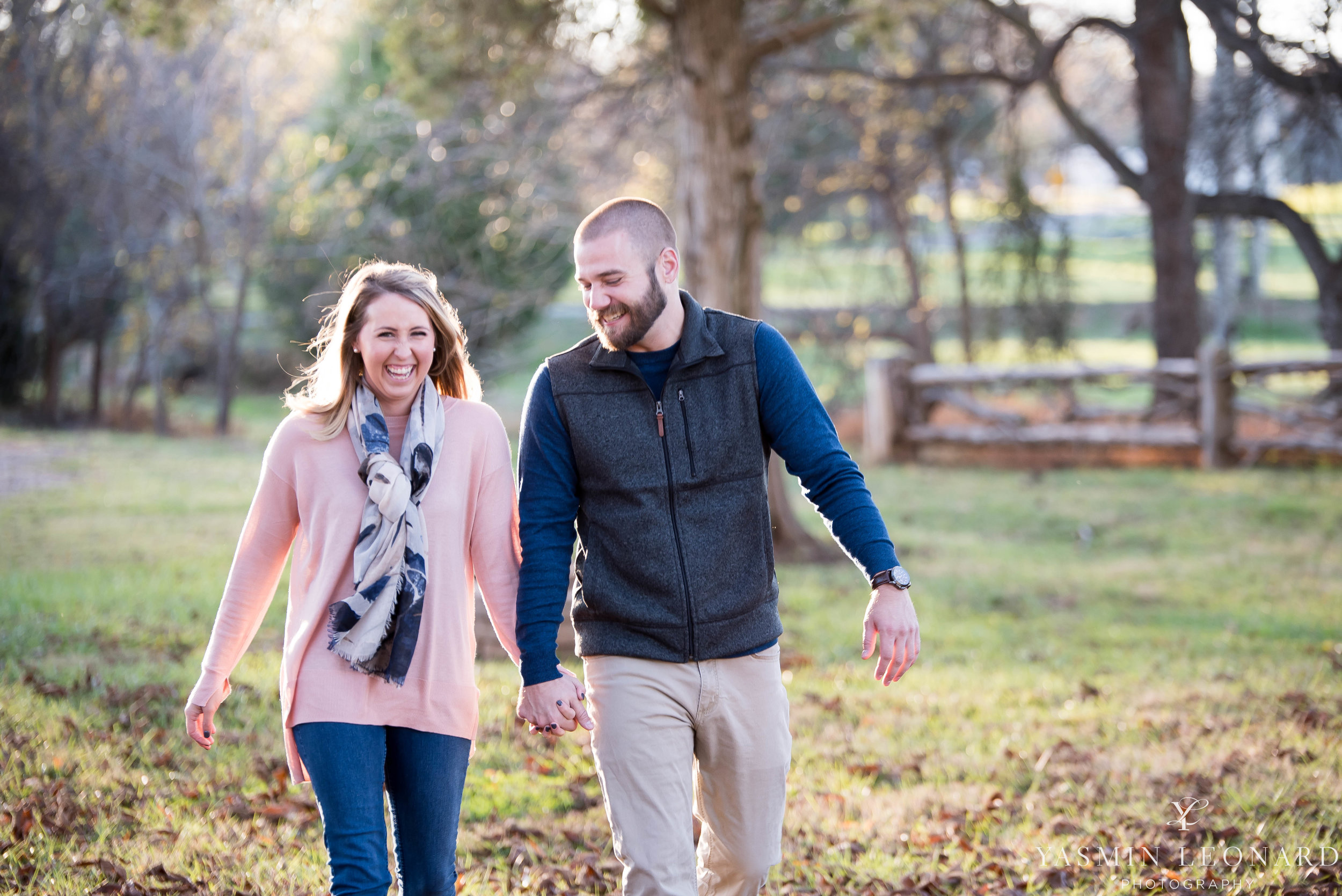 L'abri at Linwood - Engagement Session - Lexington NC - Linwood - NC Wedding Photographer - Yasmin Leonard Photography - Husband and Wife NC Photographers-13.jpg