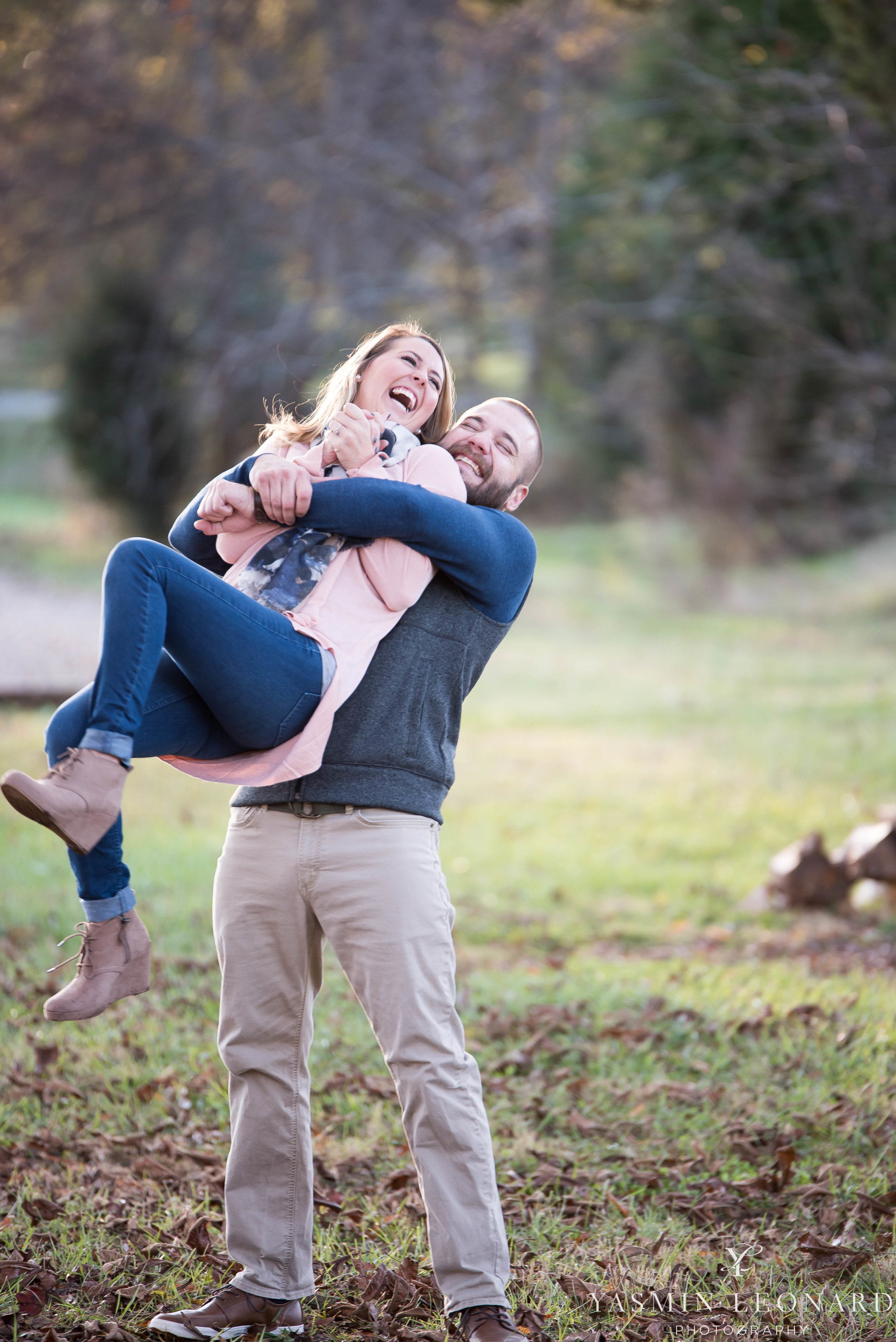 L'abri at Linwood - Engagement Session - Lexington NC - Linwood - NC Wedding Photographer - Yasmin Leonard Photography - Husband and Wife NC Photographers-17.jpg