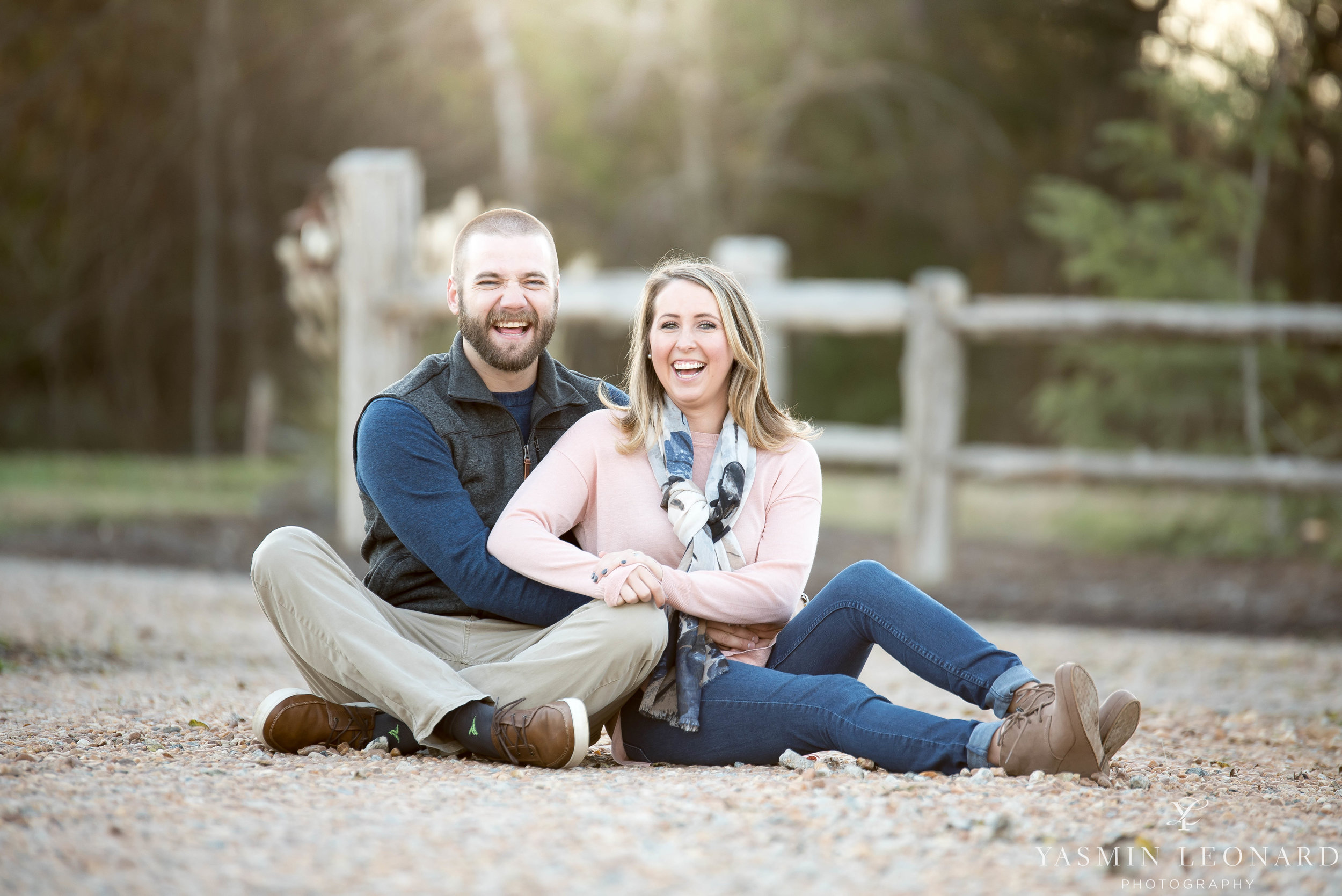 L'abri at Linwood - Engagement Session - Lexington NC - Linwood - NC Wedding Photographer - Yasmin Leonard Photography - Husband and Wife NC Photographers-23.jpg