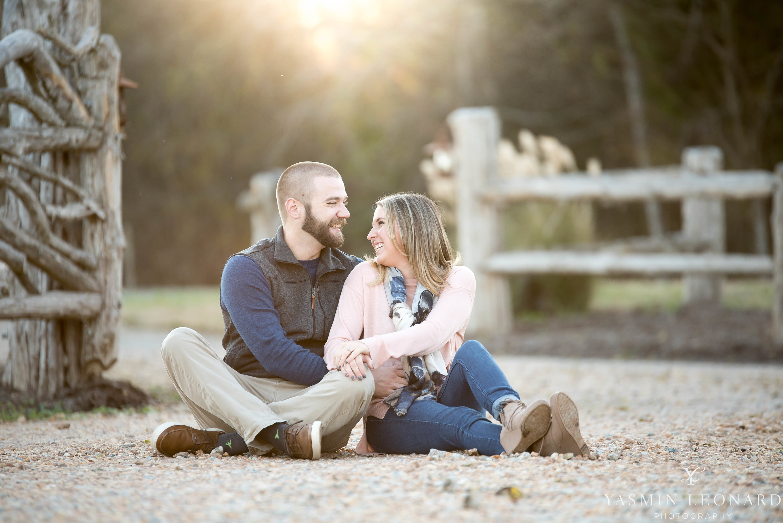 L'abri at Linwood - Engagement Session - Lexington NC - Linwood - NC Wedding Photographer - Yasmin Leonard Photography - Husband and Wife NC Photographers-24.jpg