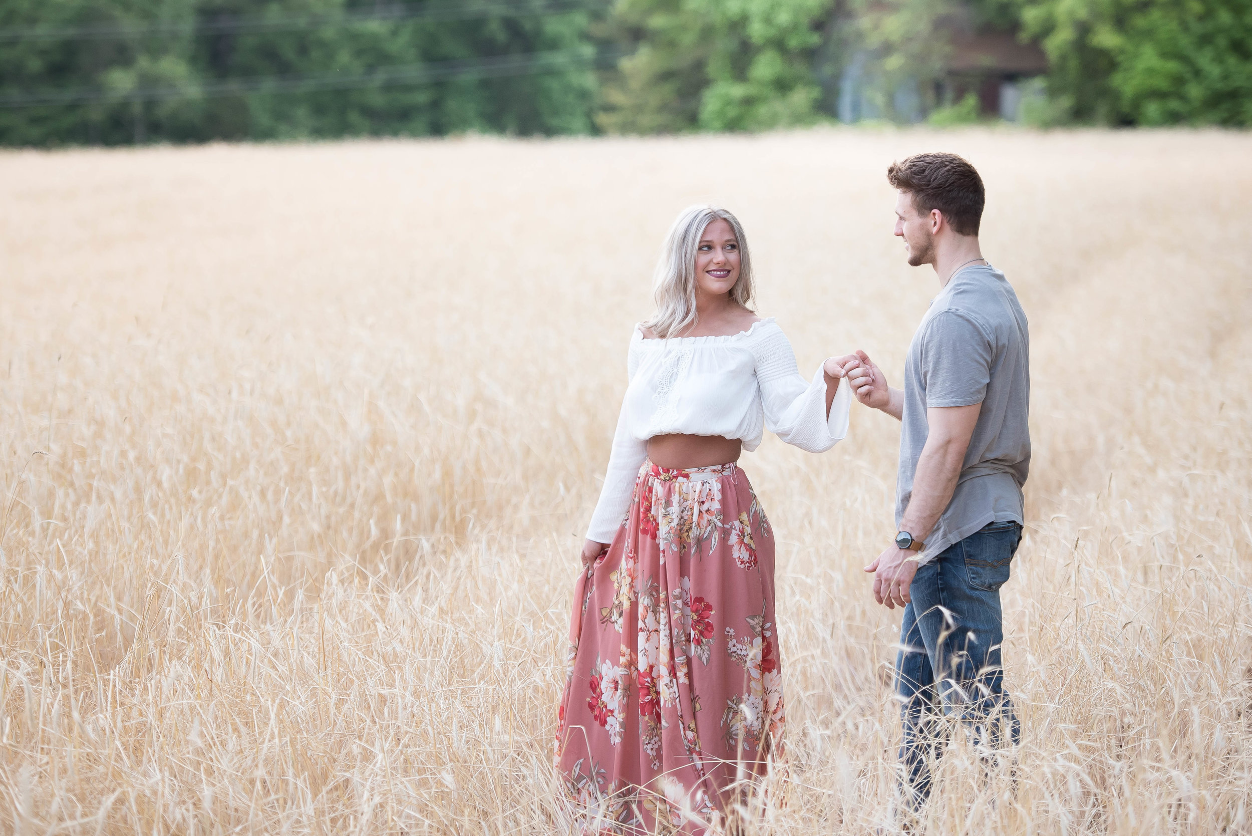 Couple Session - Fitness Couples - Tall Grass Field - Engagement Portrait Ideas - Engagement Session Ideas - Couple Session Ideas - Spring Picture Ideas-4.jpg