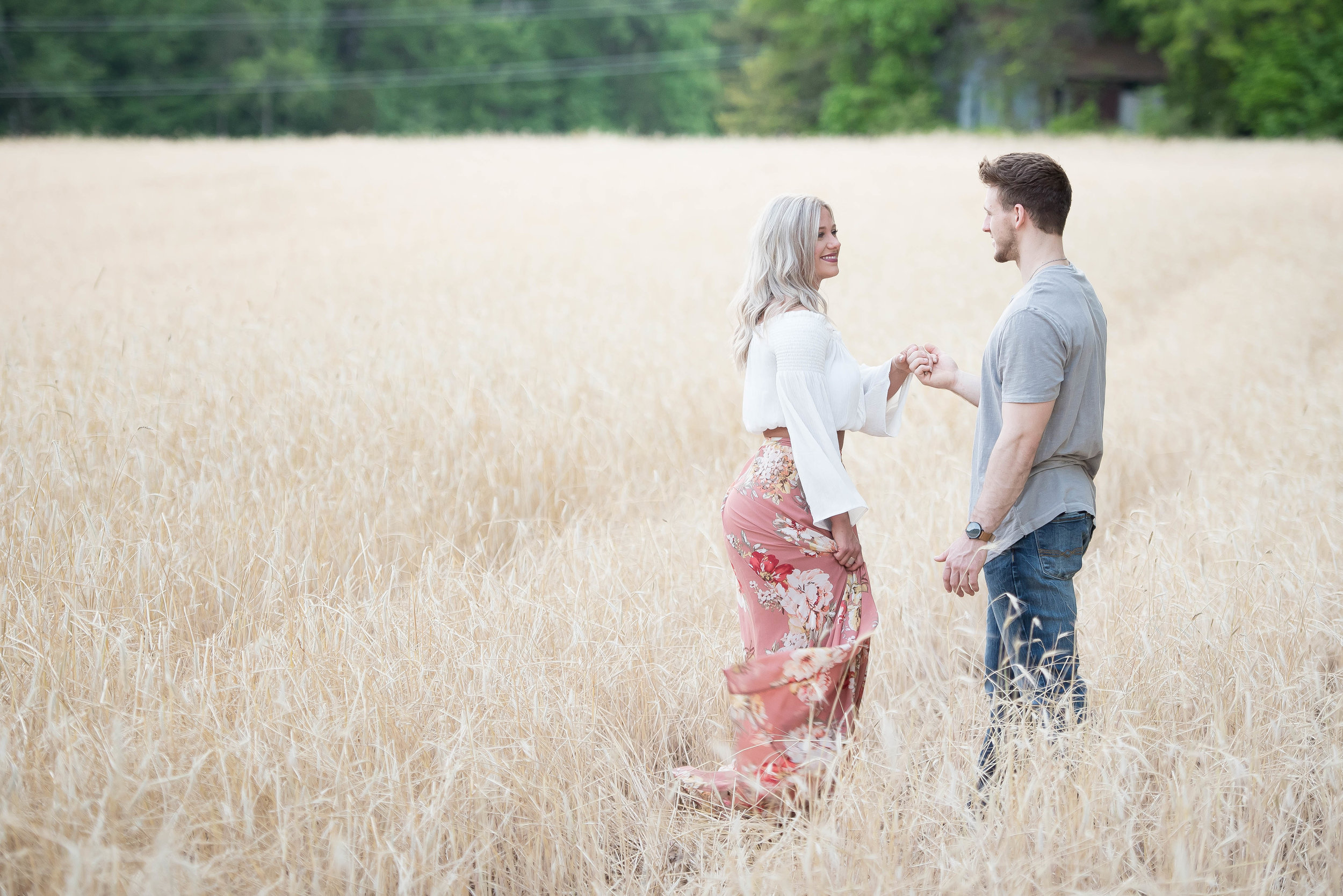 Couple Session - Fitness Couples - Tall Grass Field - Engagement Portrait Ideas - Engagement Session Ideas - Couple Session Ideas - Spring Picture Ideas-19.jpg