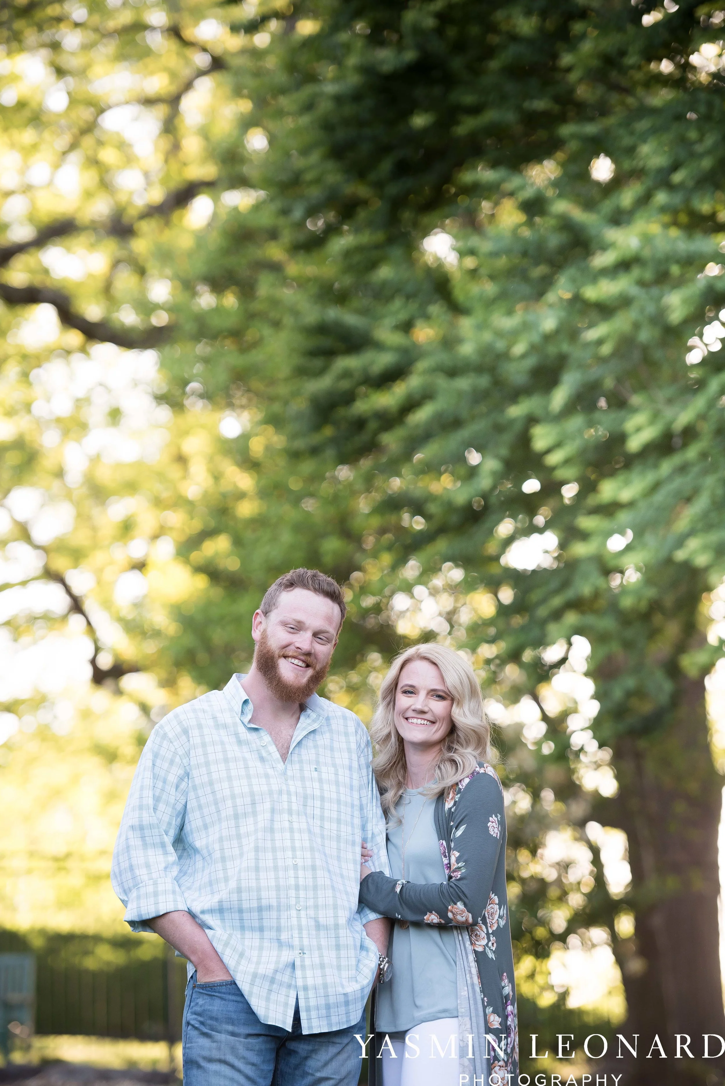 Winston Salem Engagement - Tanglewood Engagement Session - Winston Salem Wedding Photographer - NC Wedding Photographer - Engagment Ideas - Outdoor Engagement Session - Light and airy Engagement - Yasmin Leonard Photography-20.jpg