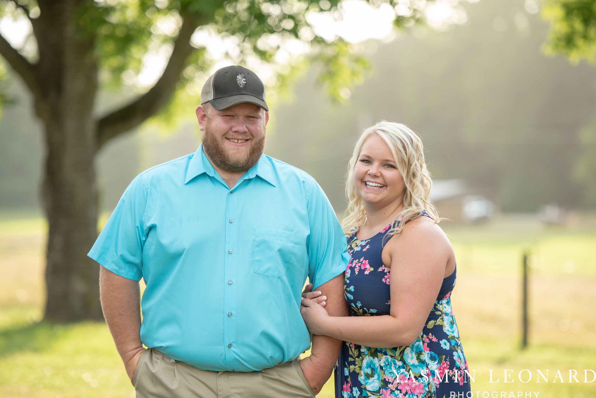 NC Engaged - Wallburg Engagement - Country Engagement Session - Barn Engagement Session - Outdoor Engagement Session - Farmer Engagement Session - Engagement Session with Overalls and Boots-1.jpg