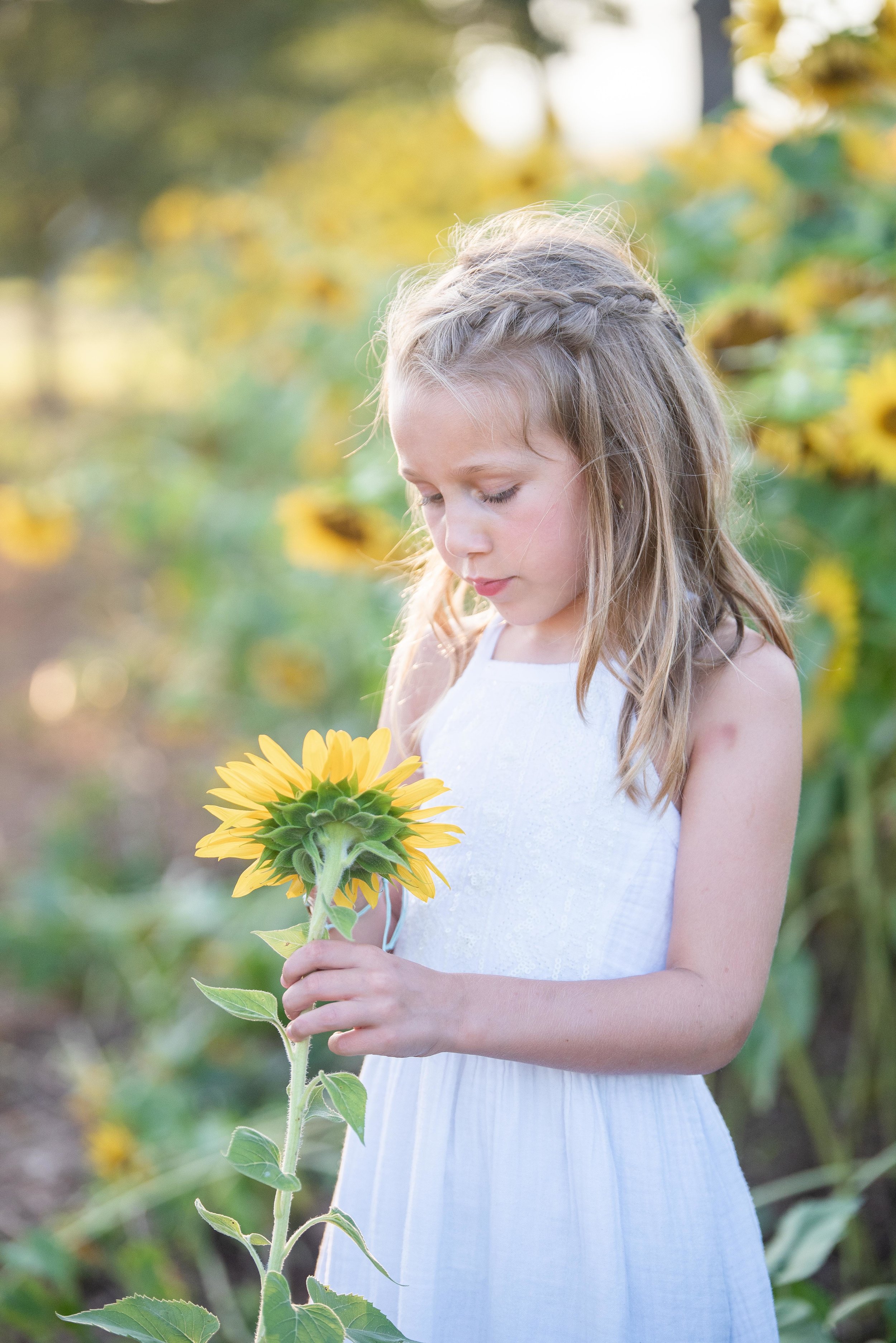 Dogwood Farm - Sunflower Field Photography Session - Sunflower Family Portraits - Fall Family Portraits - Summer Family Portraits - NC Photographer - NC Wedding Photographer - High Point Wedding Photographer -9.jpg