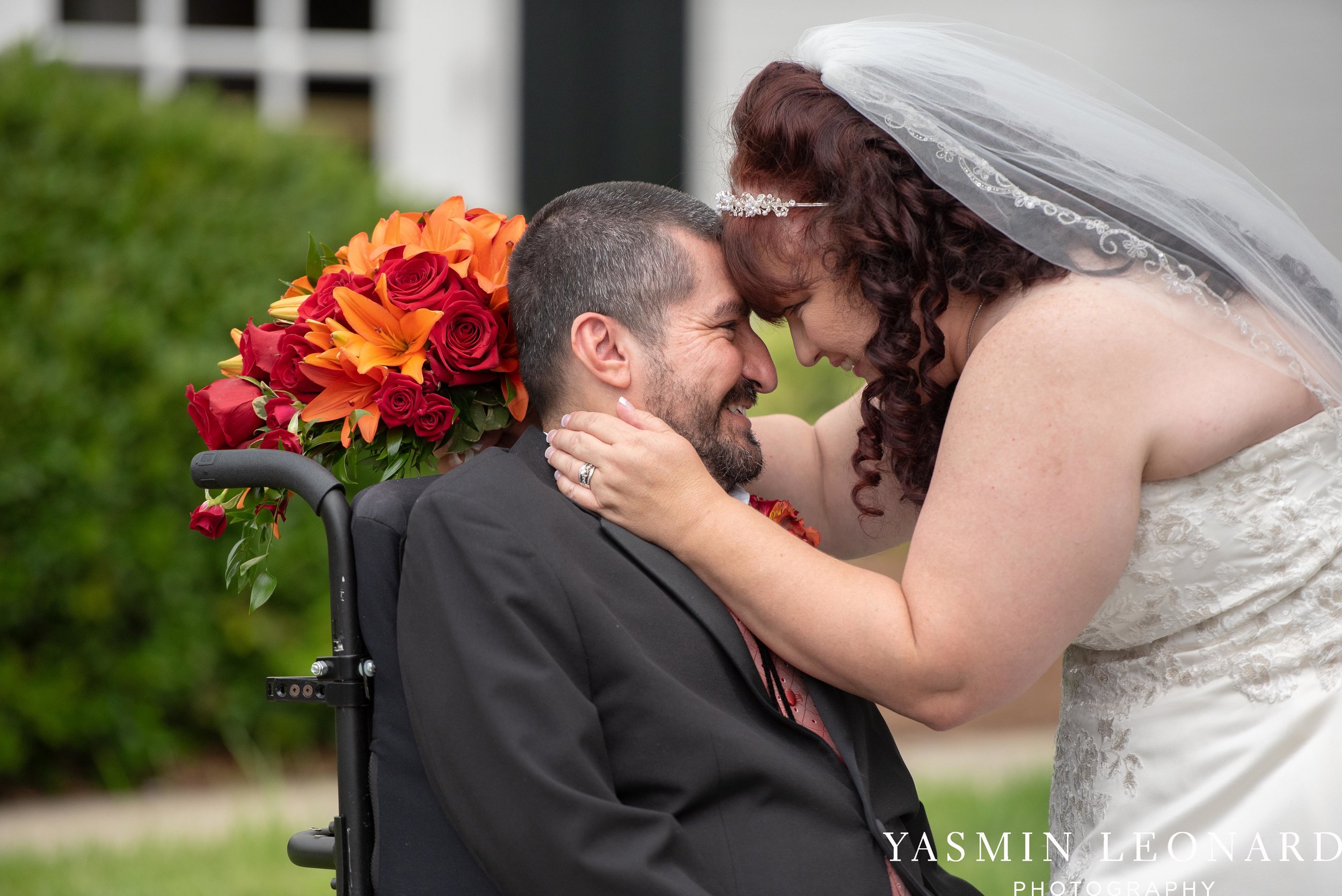 High Point Country Club - Orange and Red Wedding - Country Wedding - Cowboy Hat Wedding - Country Club Wedding - High Point NC - Yasmin Leonard Photography-29.jpg