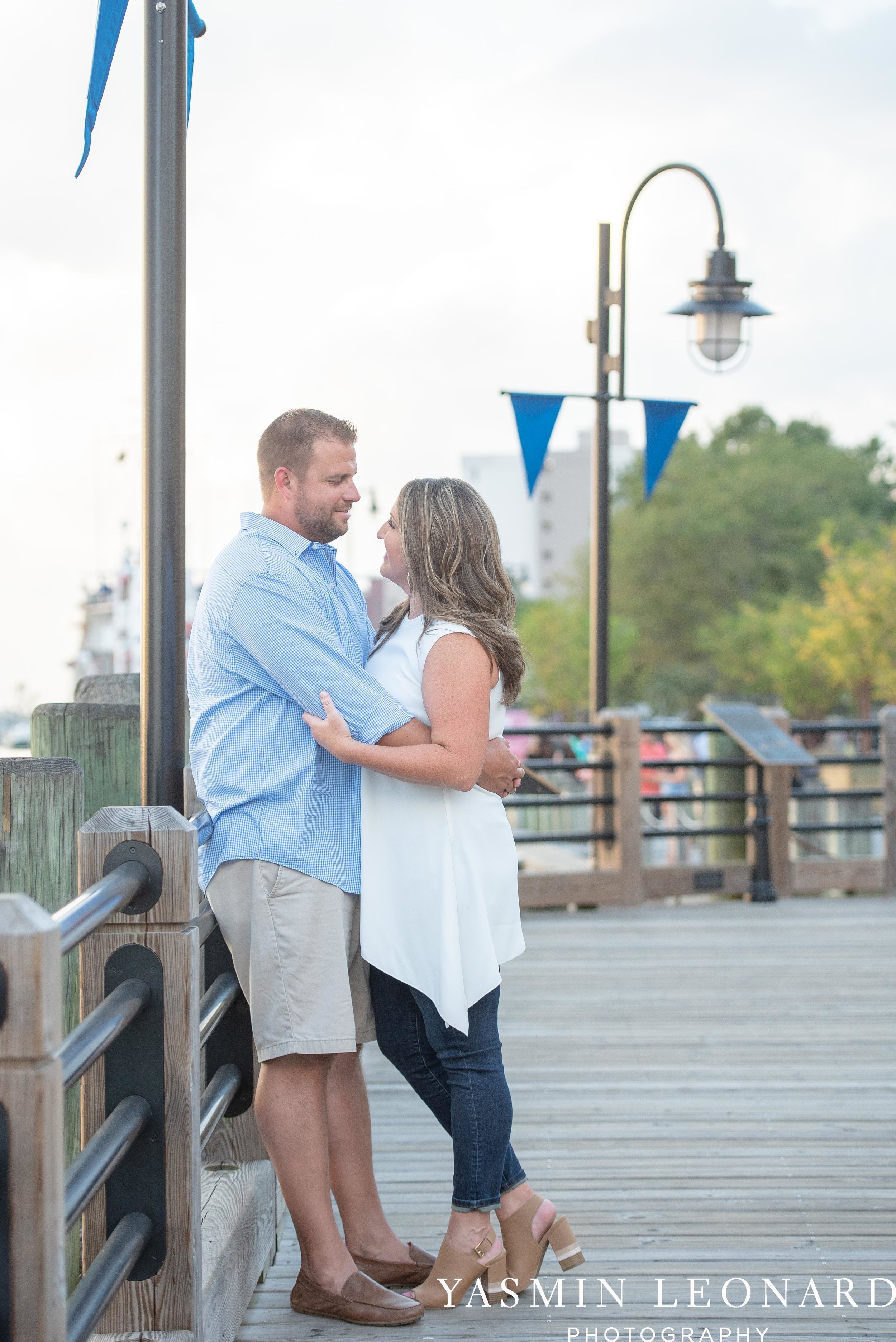 Wrightsville Beach Engagement Session - Wilmington Engagement Session - Downtown Wilmington Engagement Session - NC Weddings - Wilmington NC - Yasmin Leonard Photography-3.jpg