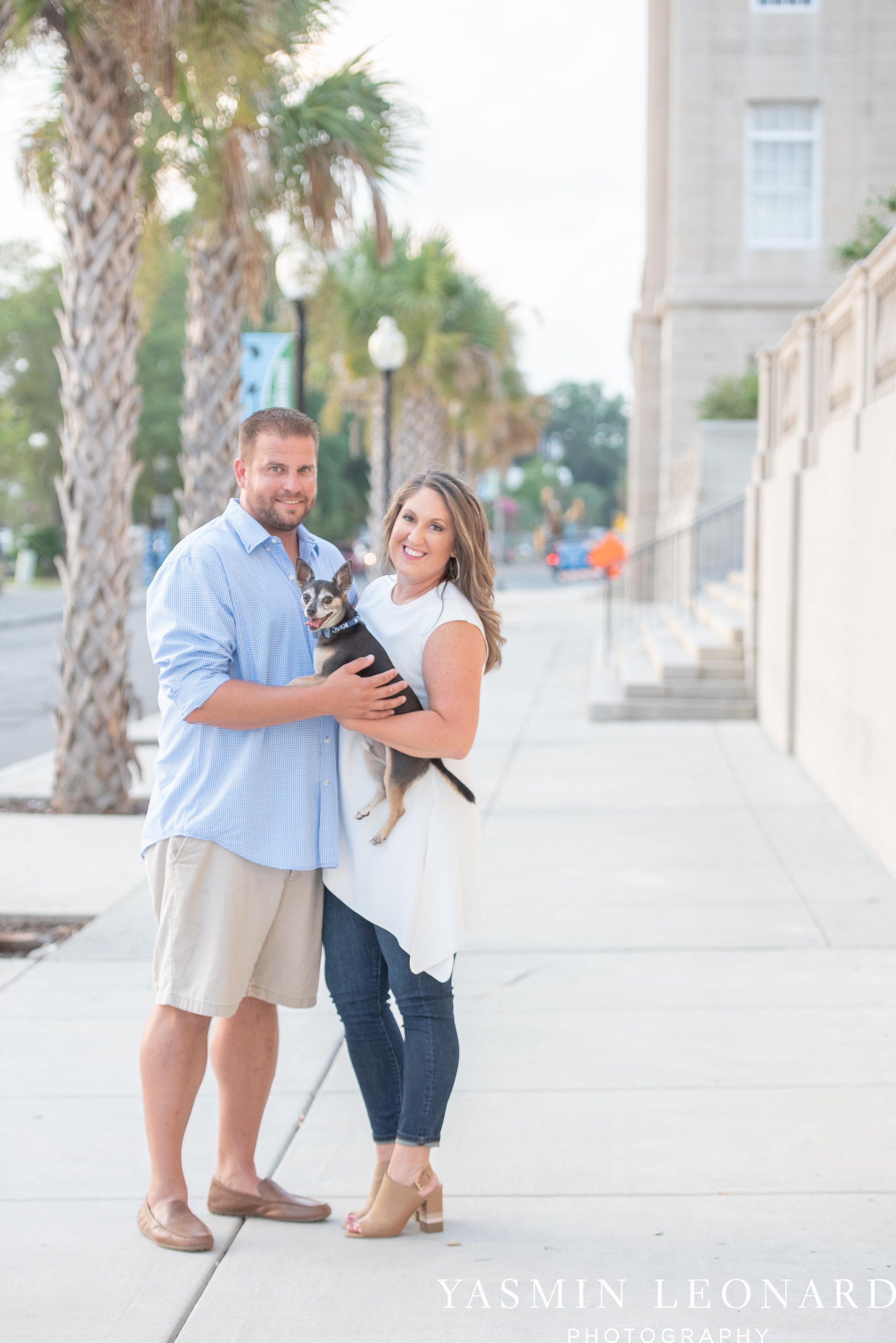 Wrightsville Beach Engagement Session - Wilmington Engagement Session - Downtown Wilmington Engagement Session - NC Weddings - Wilmington NC - Yasmin Leonard Photography-9.jpg