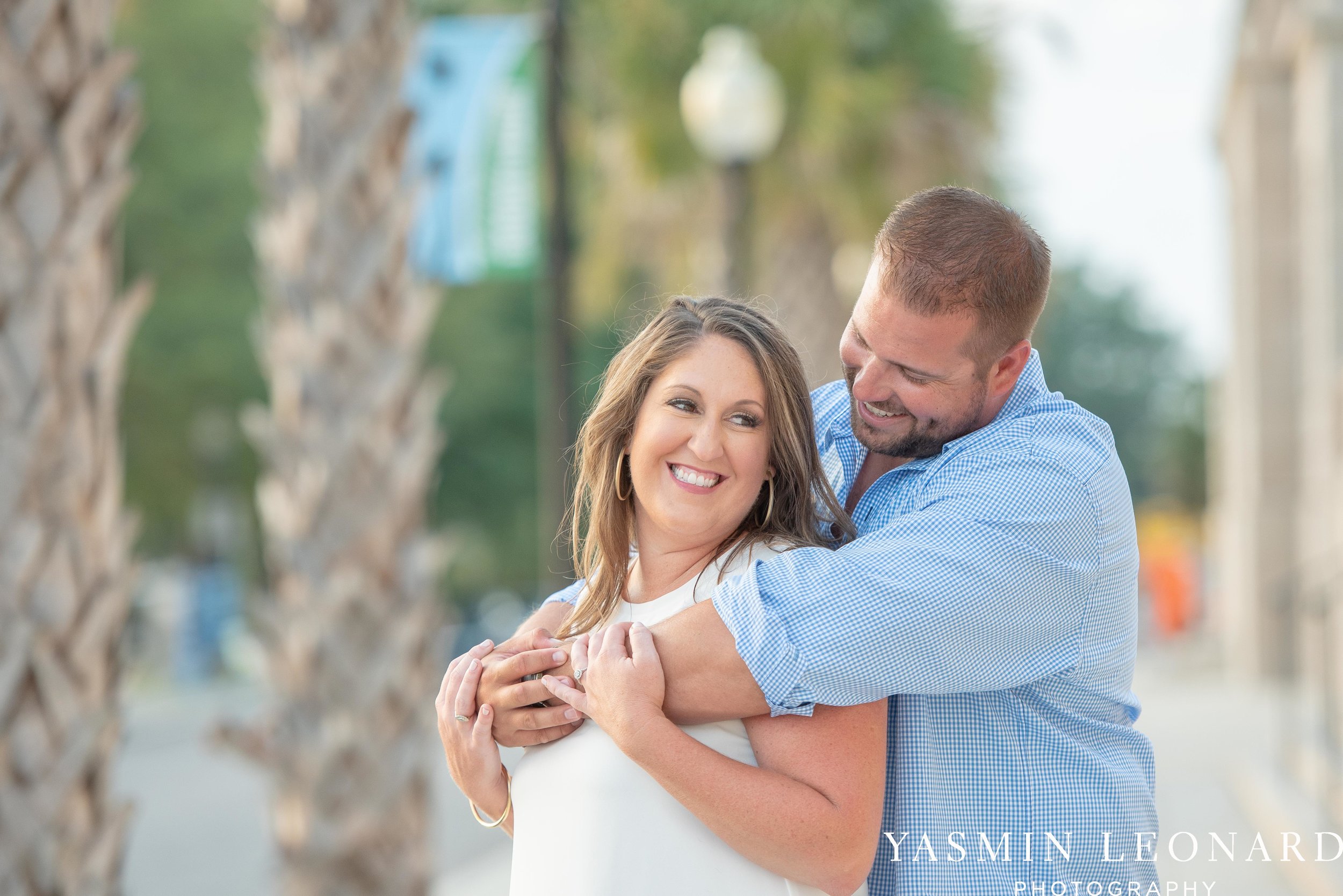 Wrightsville Beach Engagement Session - Wilmington Engagement Session - Downtown Wilmington Engagement Session - NC Weddings - Wilmington NC - Yasmin Leonard Photography-10.jpg