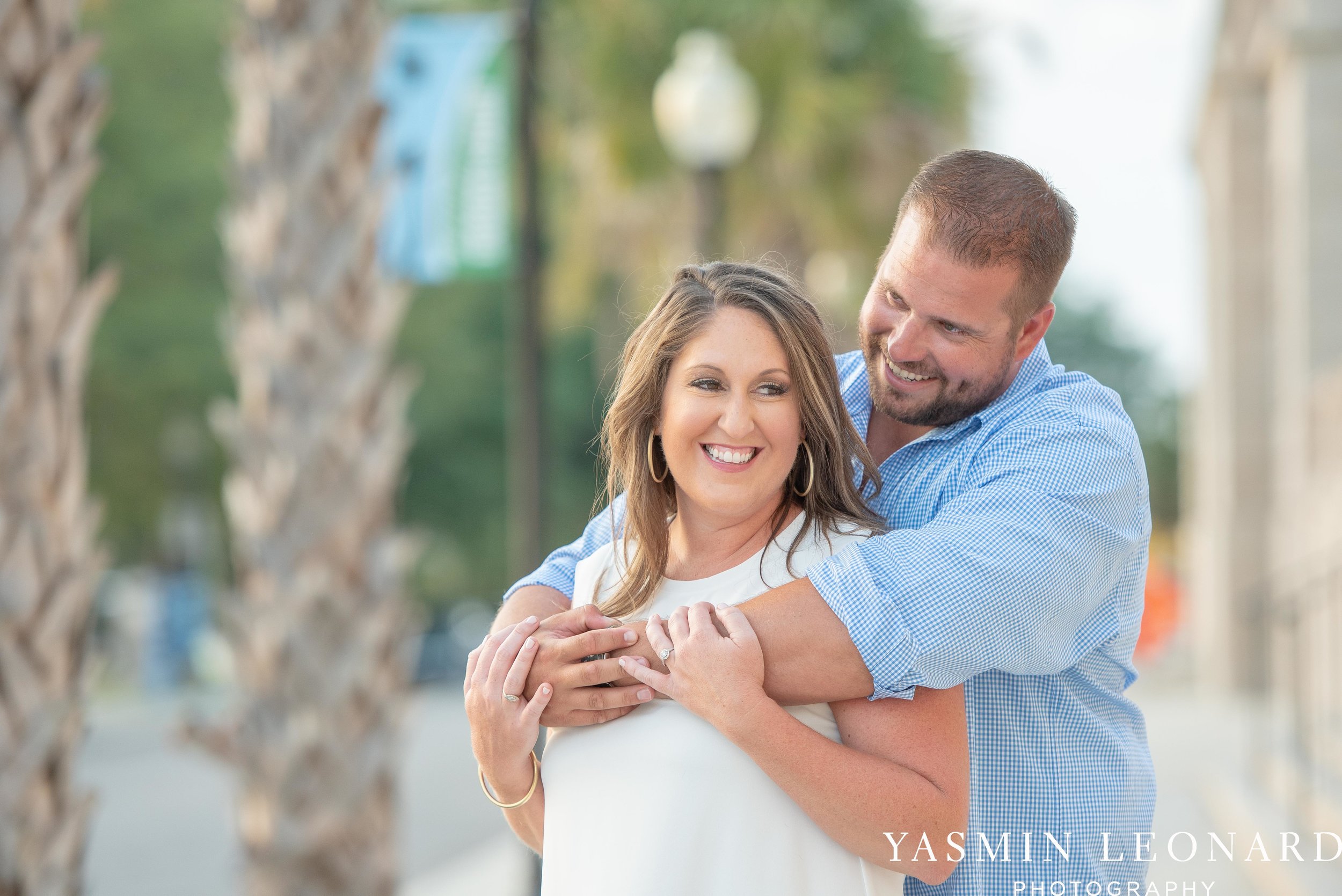 Wrightsville Beach Engagement Session - Wilmington Engagement Session - Downtown Wilmington Engagement Session - NC Weddings - Wilmington NC - Yasmin Leonard Photography-11.jpg