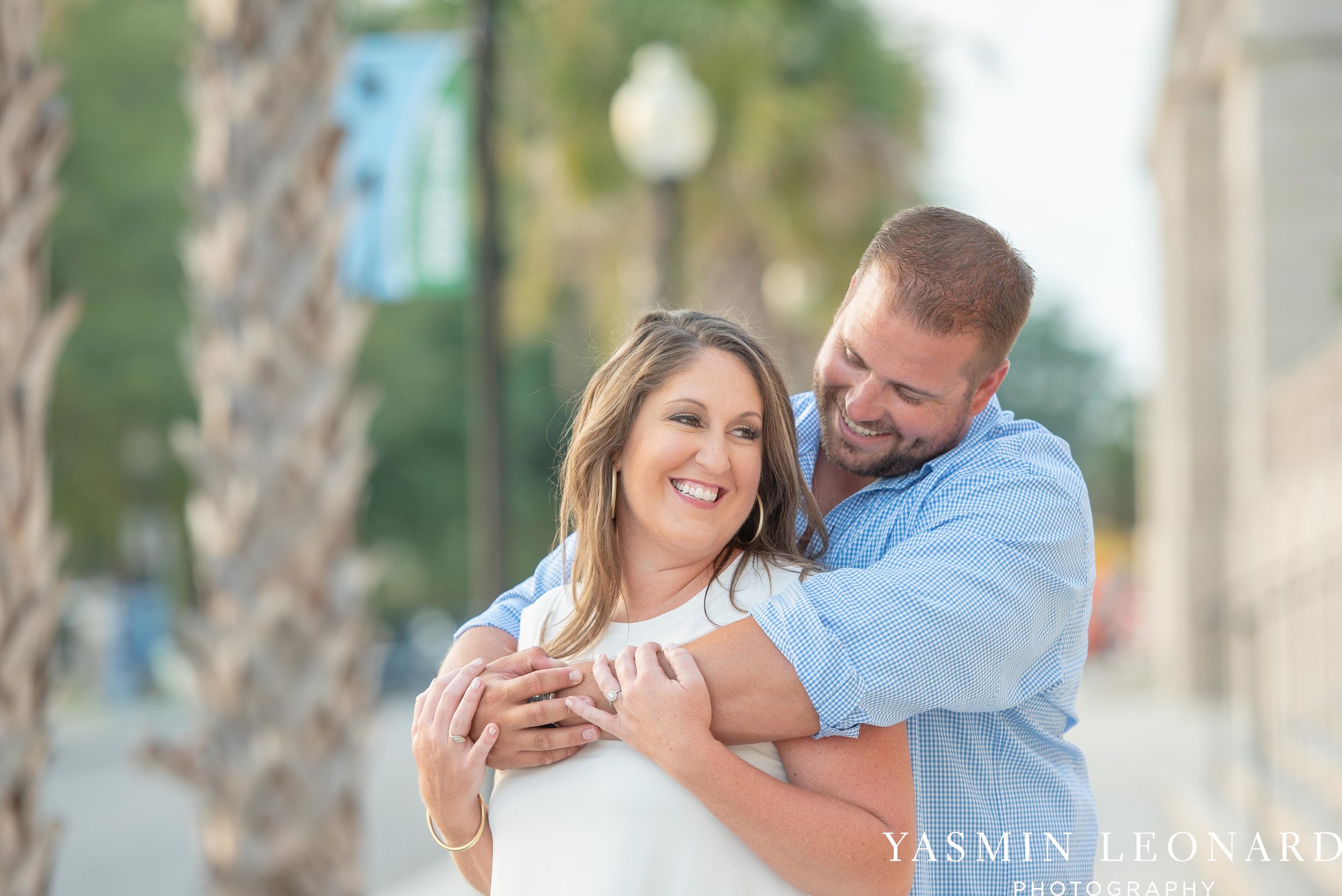 Wrightsville Beach Engagement Session - Wilmington Engagement Session - Downtown Wilmington Engagement Session - NC Weddings - Wilmington NC - Yasmin Leonard Photography-12.jpg