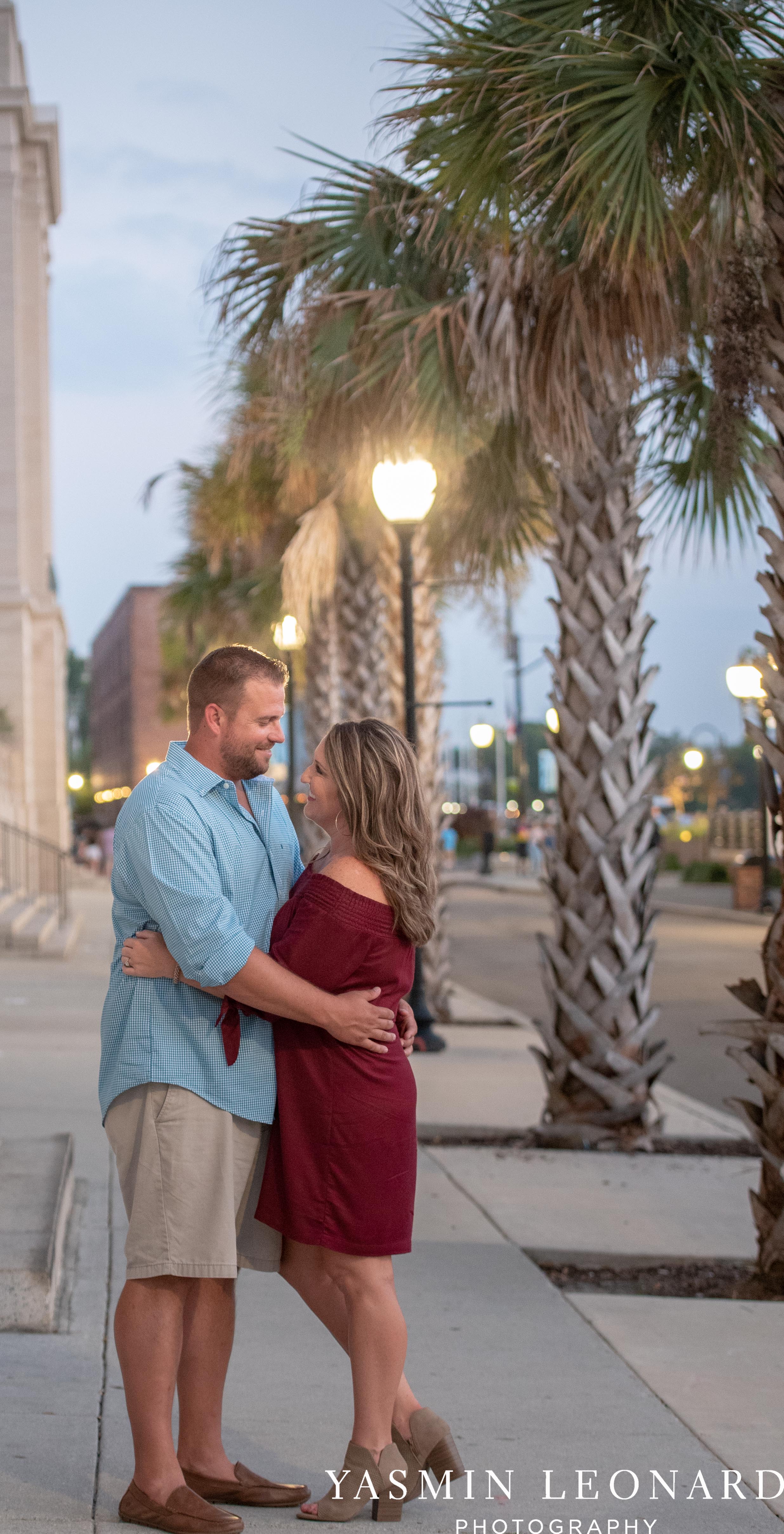Wrightsville Beach Engagement Session - Wilmington Engagement Session - Downtown Wilmington Engagement Session - NC Weddings - Wilmington NC - Yasmin Leonard Photography-20.jpg