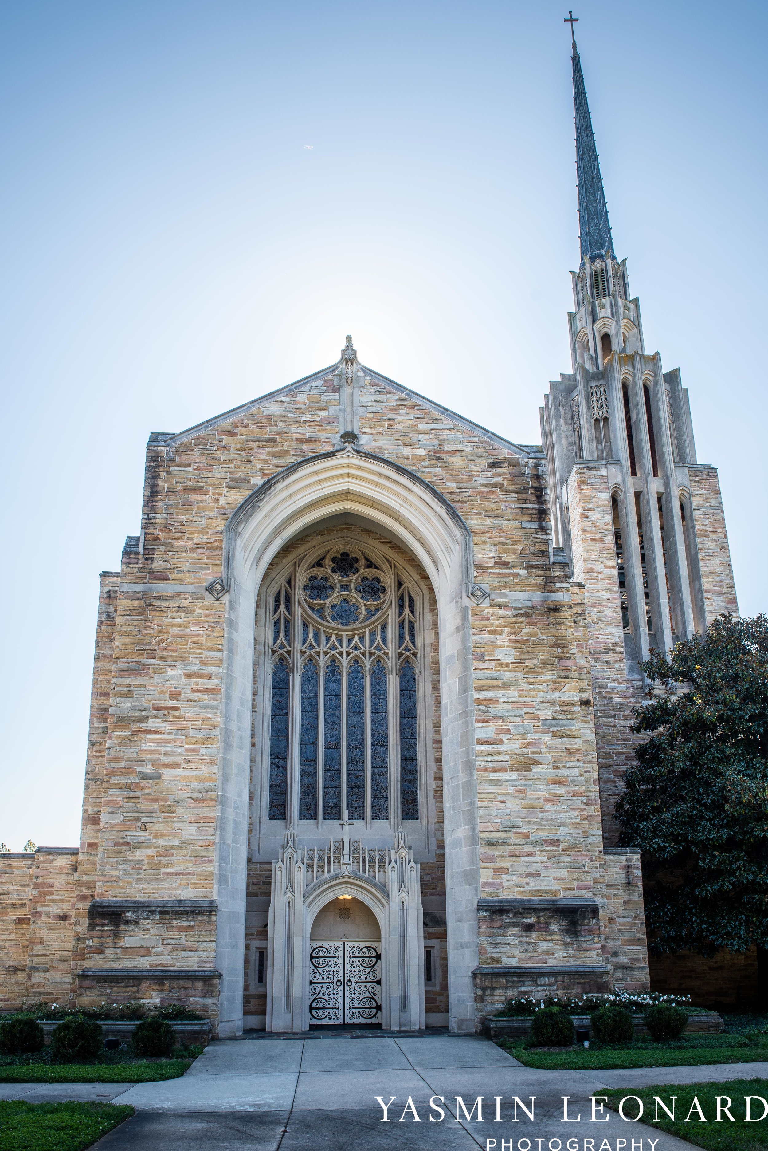 Wesley Memorial United Methodist Church - Old Homeplace Winery - High Point Weddings - High Point Wedding Photographer - NC Weddings - NC Barn Venue - Yasmin Leonard Photography-1.jpg