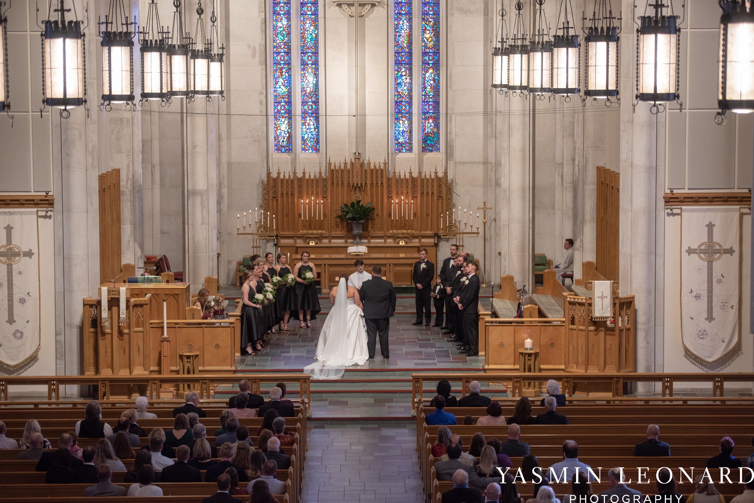 Wesley Memorial United Methodist Church - Old Homeplace Winery - High Point Weddings - High Point Wedding Photographer - NC Weddings - NC Barn Venue - Yasmin Leonard Photography-16.jpg