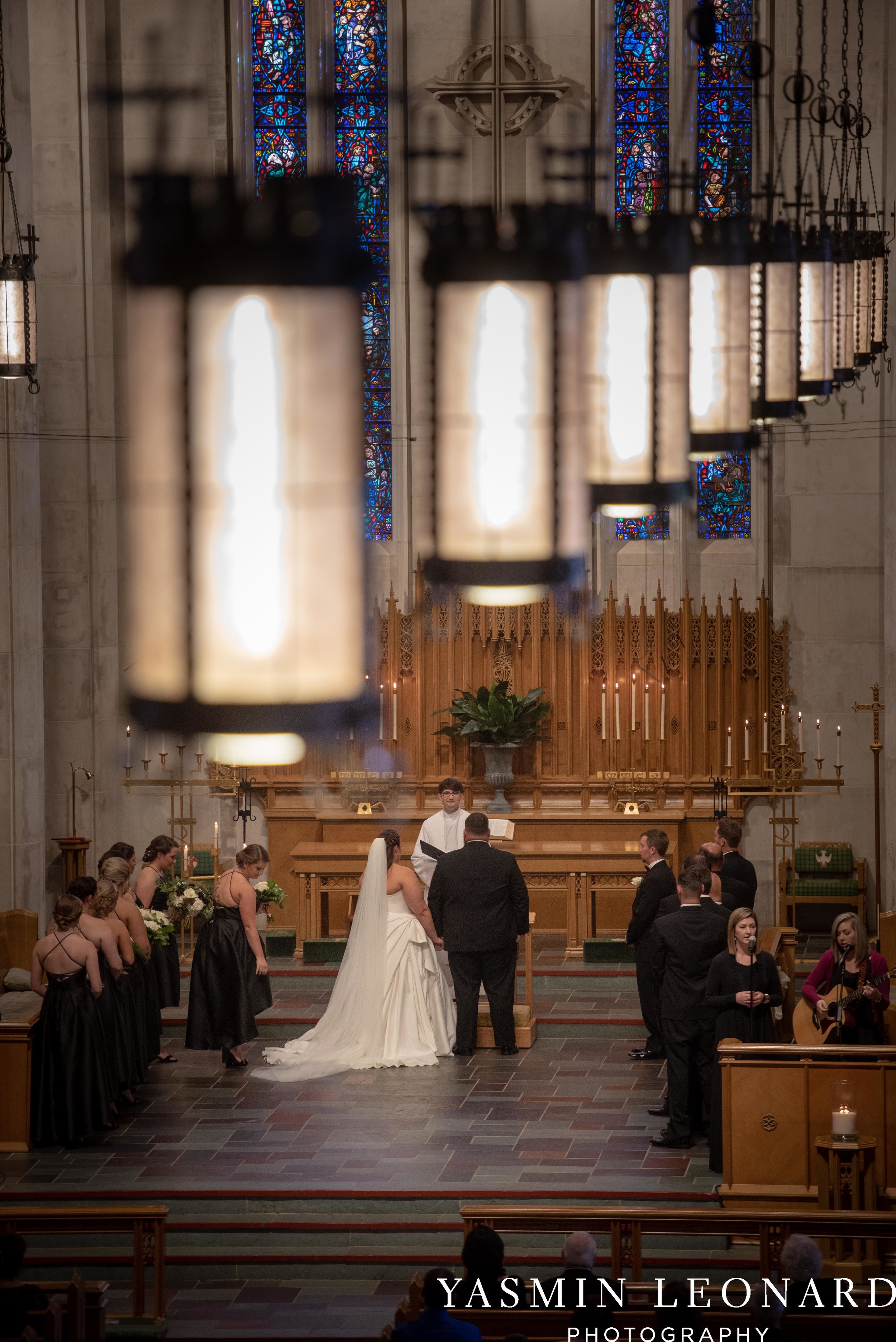 Wesley Memorial United Methodist Church - Old Homeplace Winery - High Point Weddings - High Point Wedding Photographer - NC Weddings - NC Barn Venue - Yasmin Leonard Photography-18.jpg