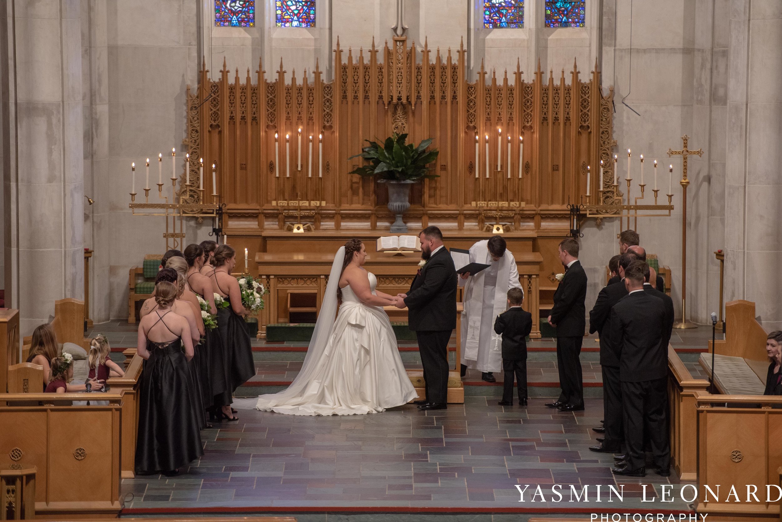 Wesley Memorial United Methodist Church - Old Homeplace Winery - High Point Weddings - High Point Wedding Photographer - NC Weddings - NC Barn Venue - Yasmin Leonard Photography-17.jpg