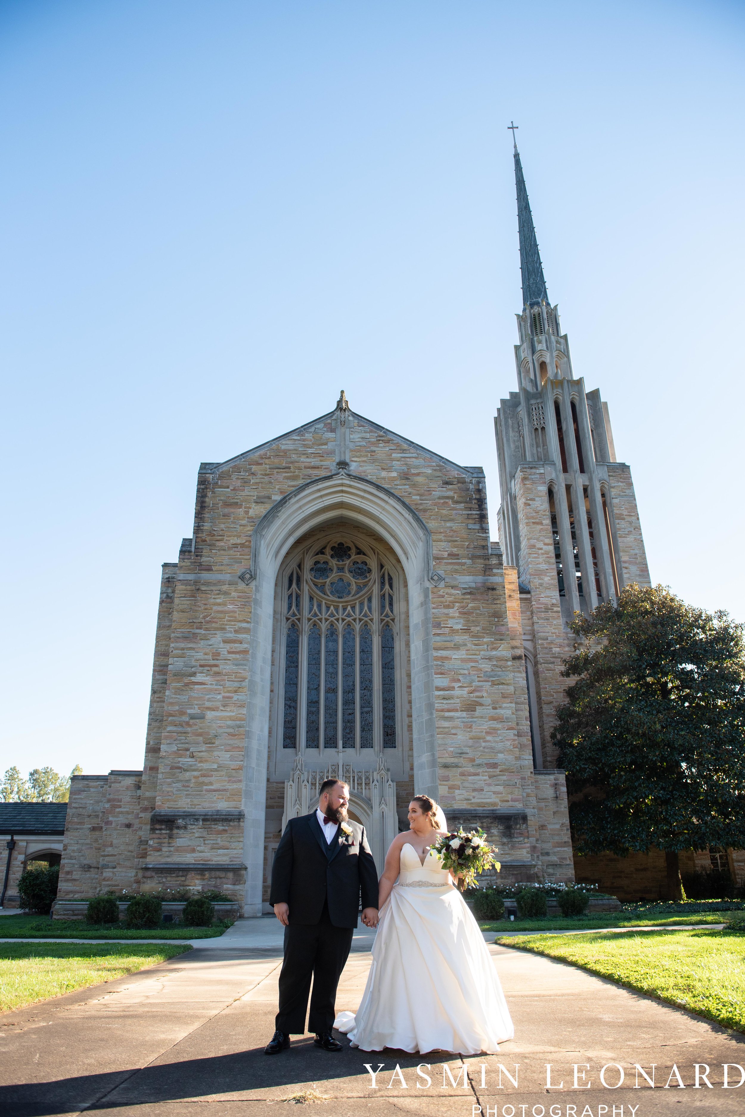 Wesley Memorial United Methodist Church - Old Homeplace Winery - High Point Weddings - High Point Wedding Photographer - NC Weddings - NC Barn Venue - Yasmin Leonard Photography-31.jpg