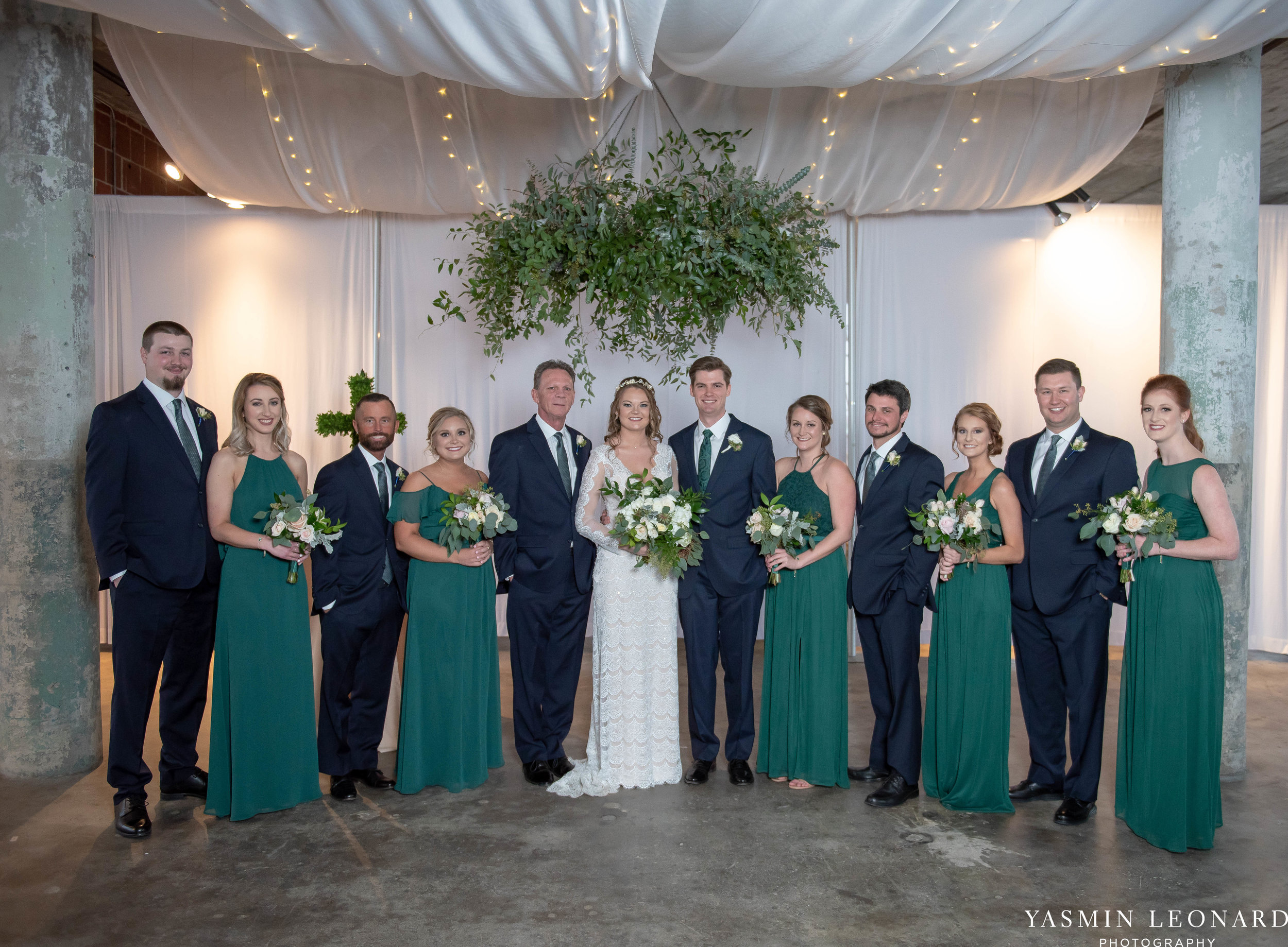 The Lofts at Union Square - Unions - High Point Weddings - NC Weddings - NC Wedding Photographer - Yasmin Leonard Photography - Just Priceless - Green Pink and Gold Wedding - Elegant Wedding-29.jpg