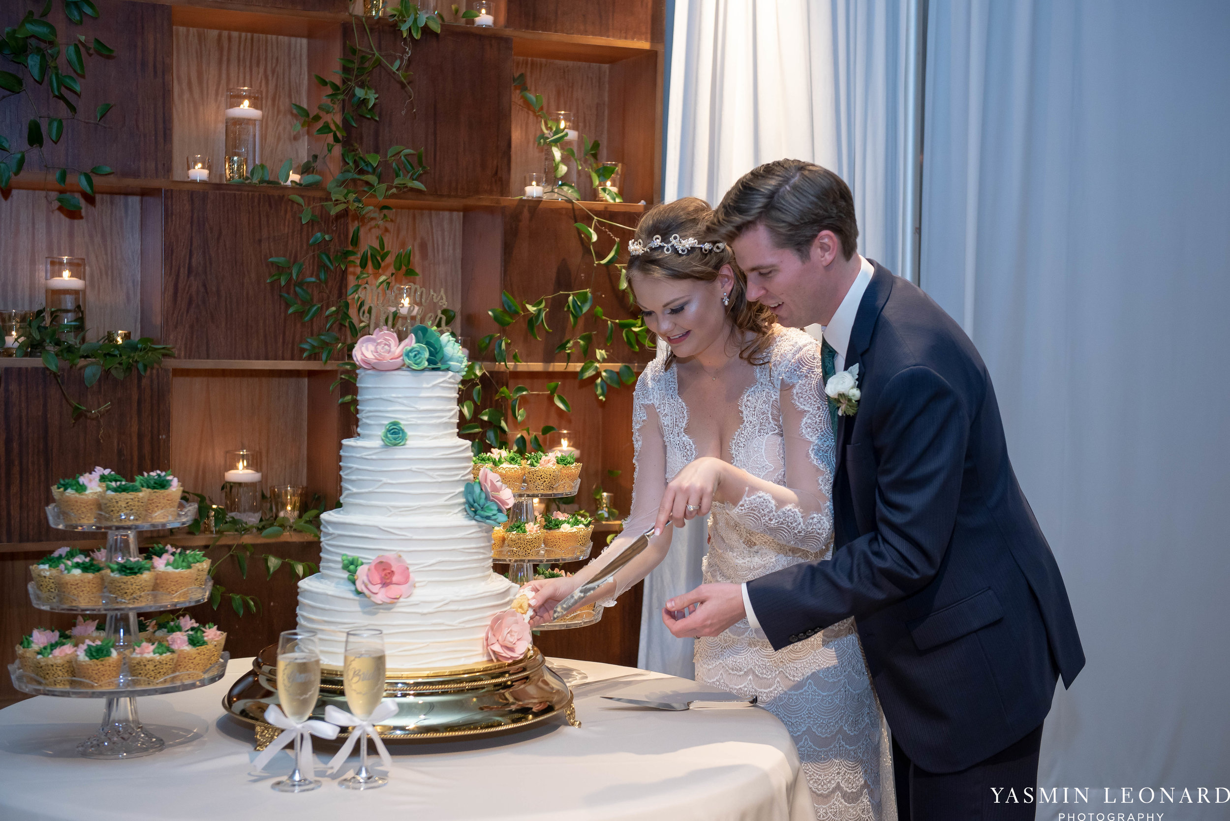 The Lofts at Union Square - Unions - High Point Weddings - NC Weddings - NC Wedding Photographer - Yasmin Leonard Photography - Just Priceless - Green Pink and Gold Wedding - Elegant Wedding-43.jpg