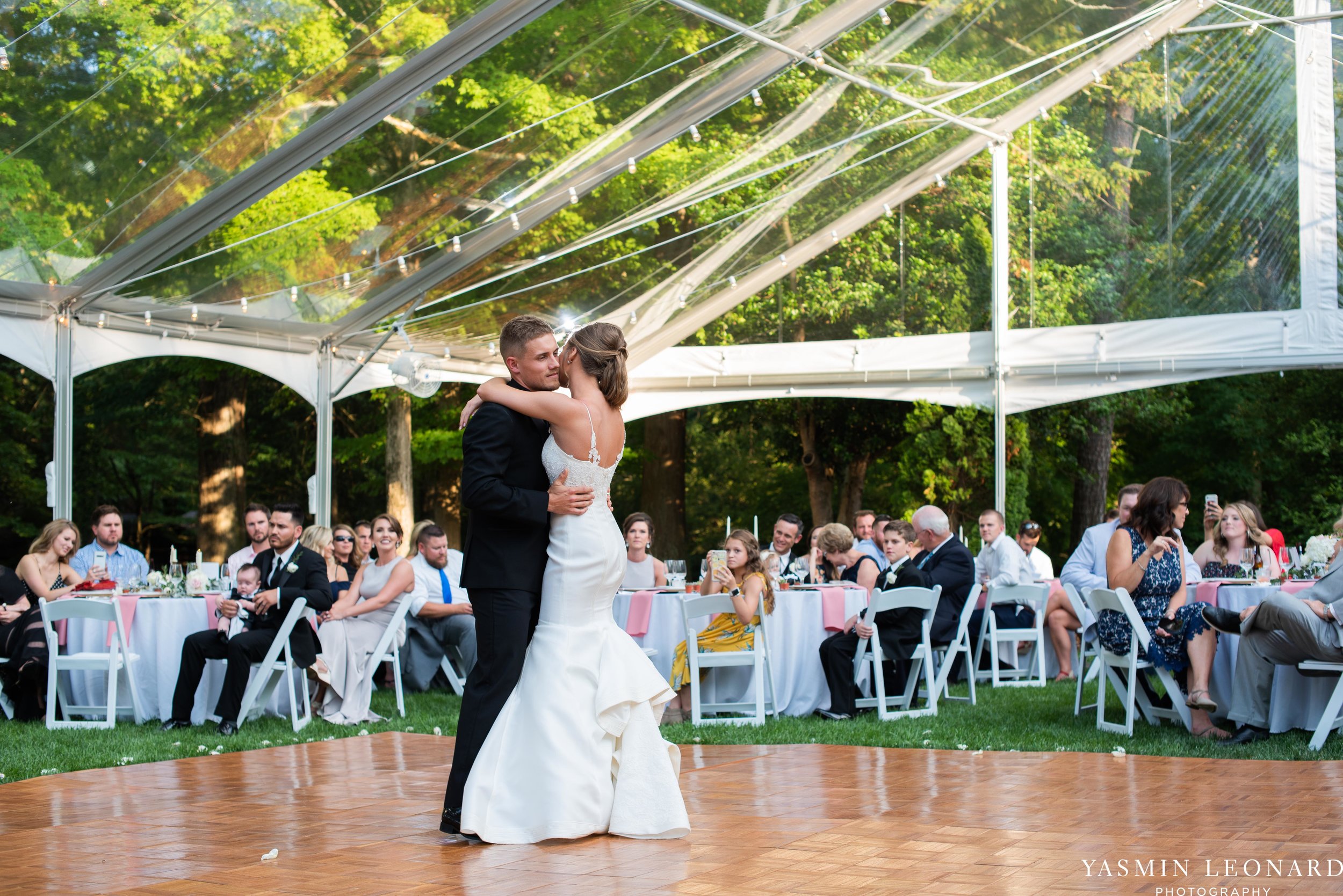 Boxwood Estate - Boxwood Estate Wedding - Luxury Wedding - Black and White Wedding - NC Wedding Venues - NC Weddings - NC Photographer - Lantern Release Grand Exit - Large Wedding Party - Yasmin Leonard Photography-56.jpg