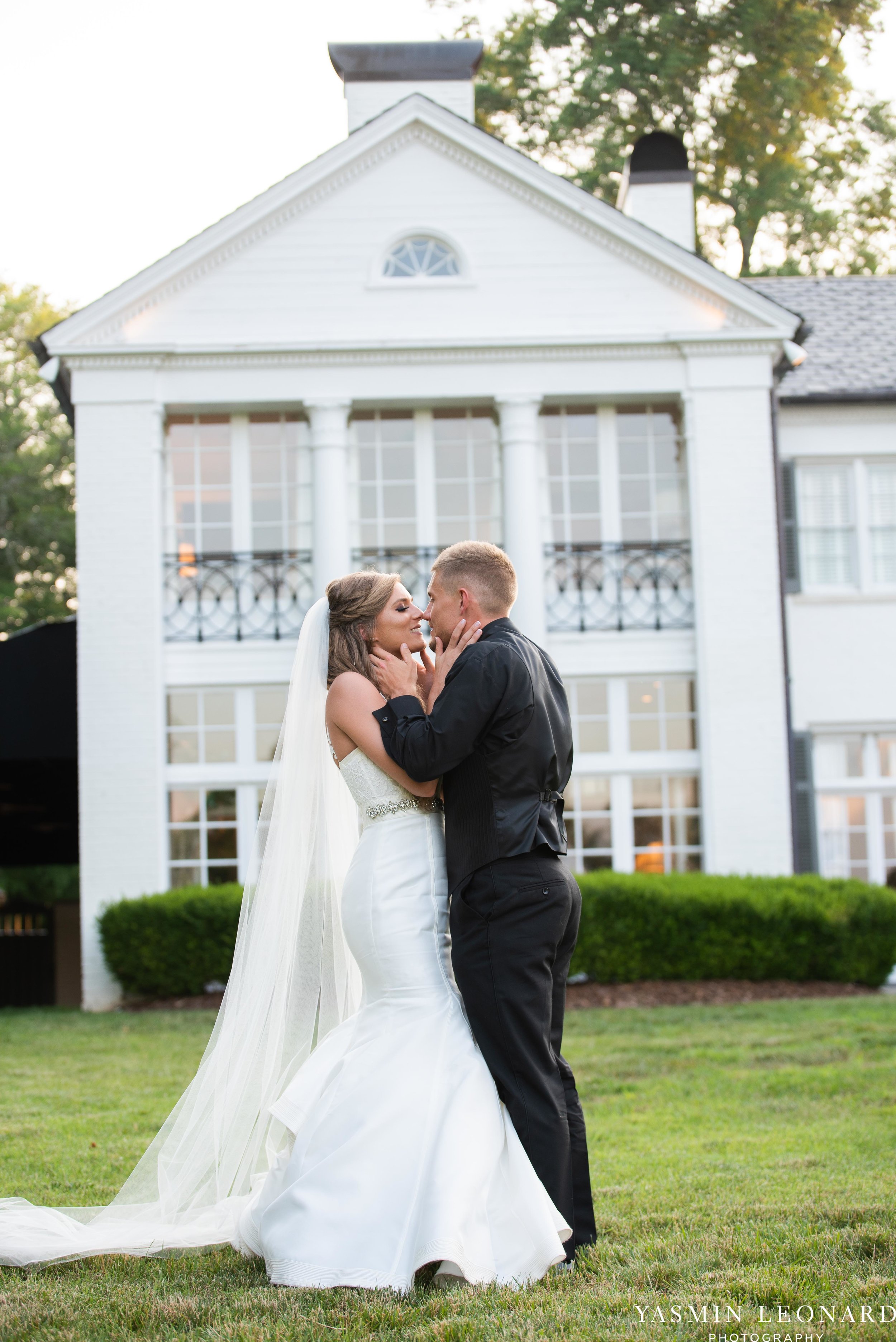 Boxwood Estate - Boxwood Estate Wedding - Luxury Wedding - Black and White Wedding - NC Wedding Venues - NC Weddings - NC Photographer - Lantern Release Grand Exit - Large Wedding Party - Yasmin Leonard Photography-62.jpg