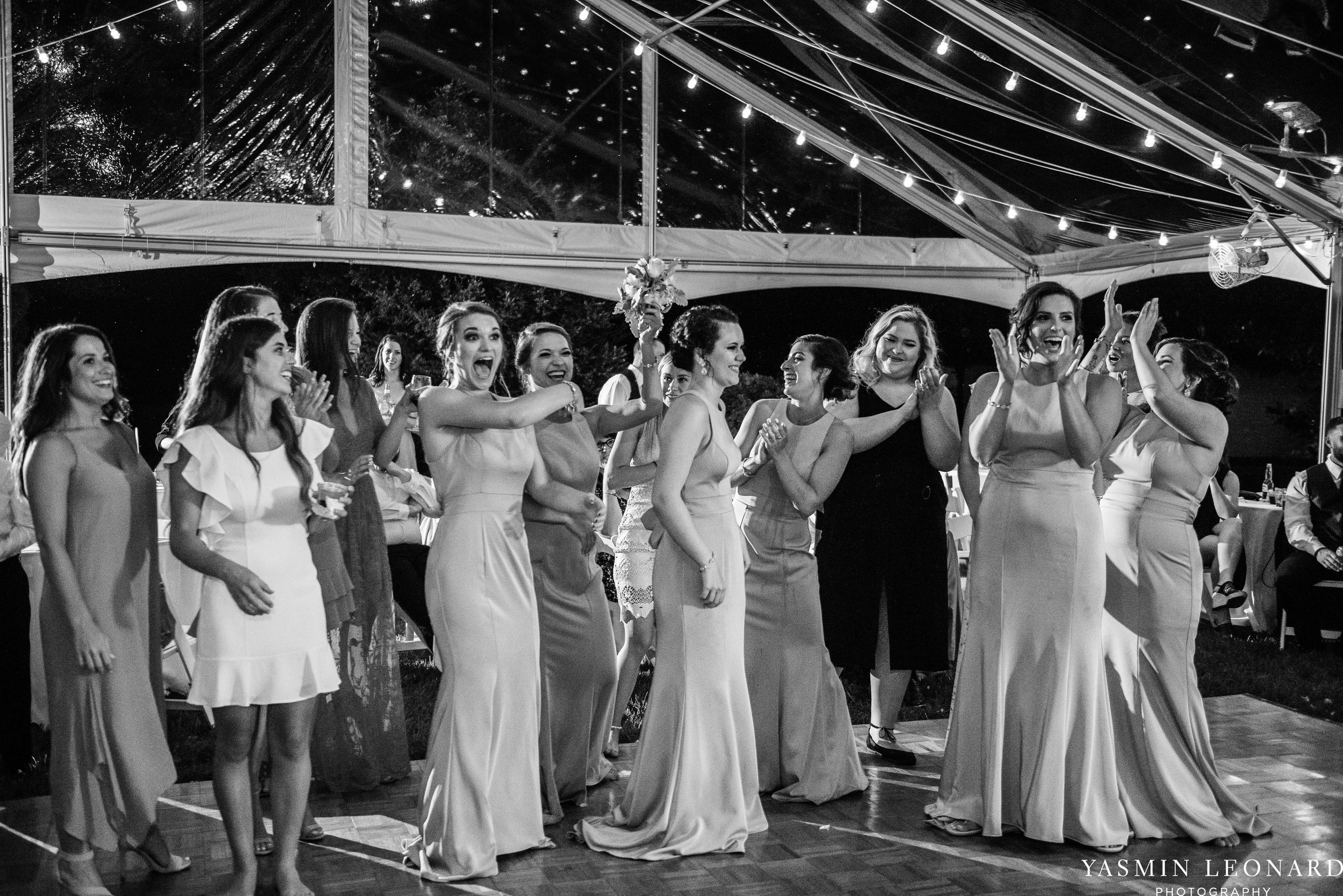 Boxwood Estate - Boxwood Estate Wedding - Luxury Wedding - Black and White Wedding - NC Wedding Venues - NC Weddings - NC Photographer - Lantern Release Grand Exit - Large Wedding Party - Yasmin Leonard Photography-84.jpg