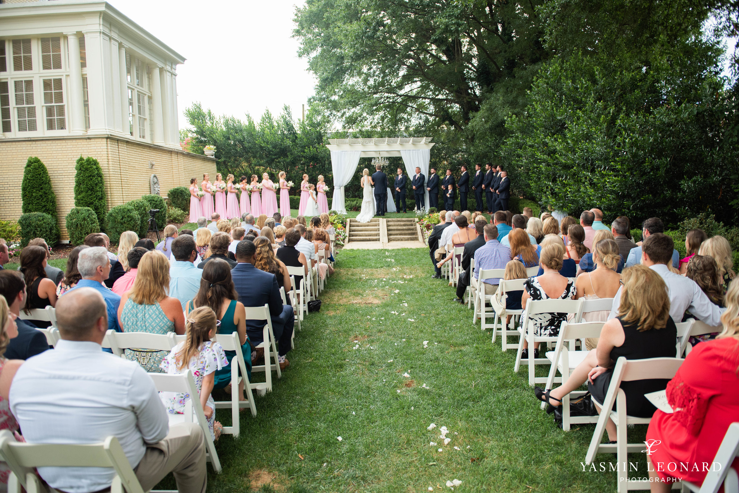 Separk Mansion - NC Weddings - Gastonia Wedding - NC Wedding Venues - Pink and Blue Wedding Ideas - Pink Bridesmaid Dresses - Yasmin Leonard Photography-21.jpg
