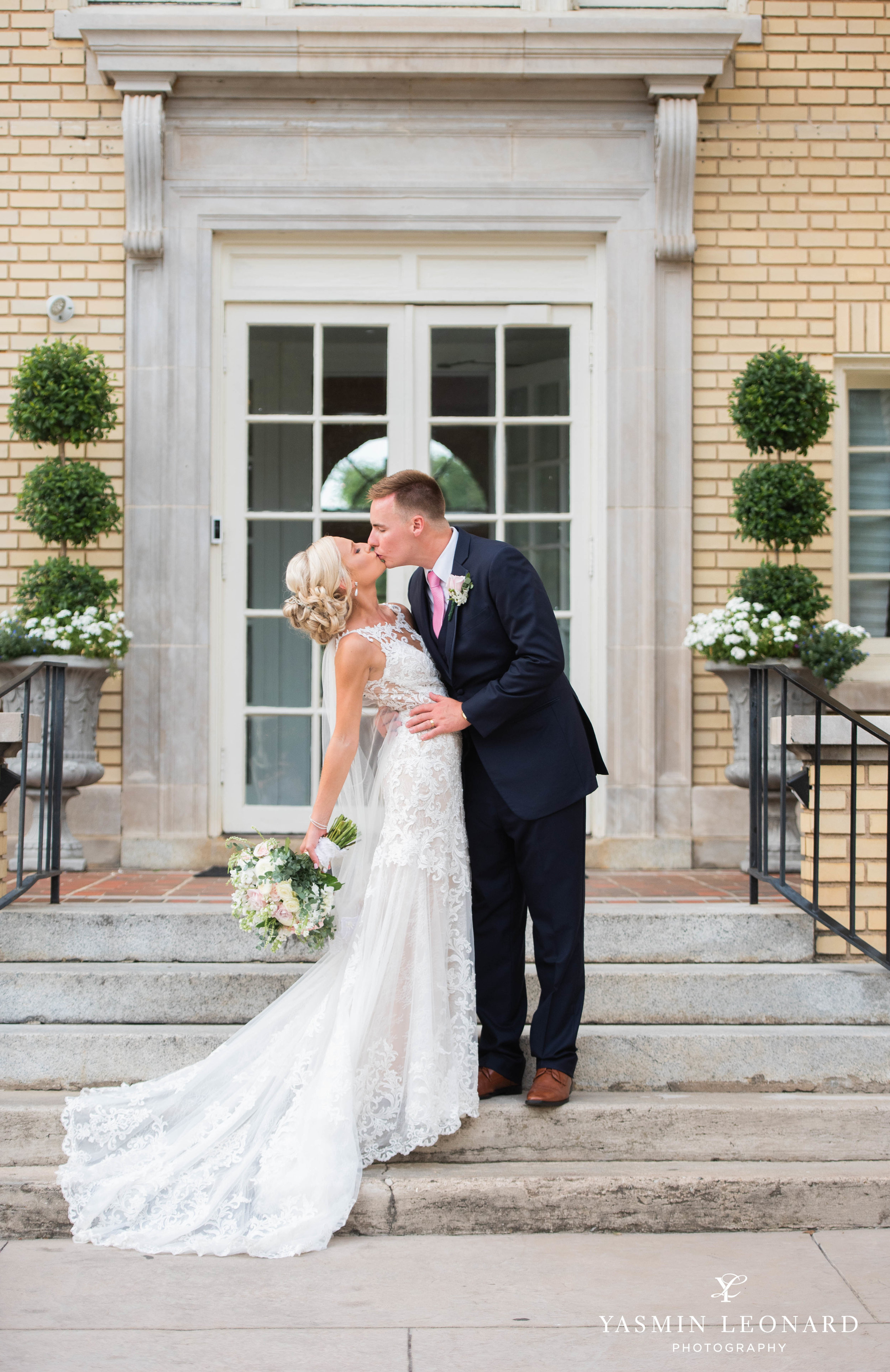 Separk Mansion - NC Weddings - Gastonia Wedding - NC Wedding Venues - Pink and Blue Wedding Ideas - Pink Bridesmaid Dresses - Yasmin Leonard Photography-36.jpg