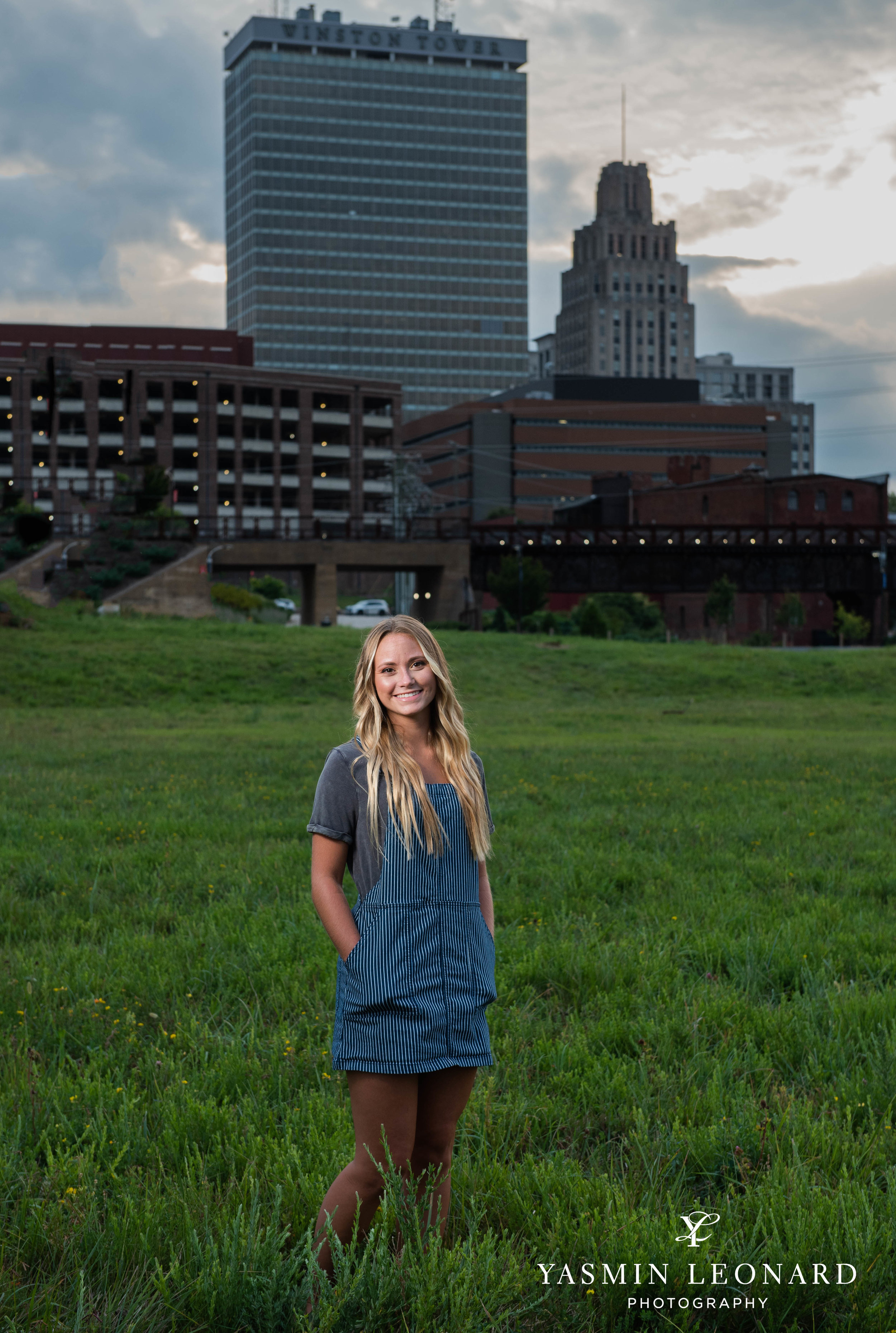 Oak Grove Senior - High Point Senior Portraits - Downtown Winston Senior Portraits - Senior Locations - Senior Poses - Urban Senior Portraits - Yasmin Leonard Photography-4.jpg