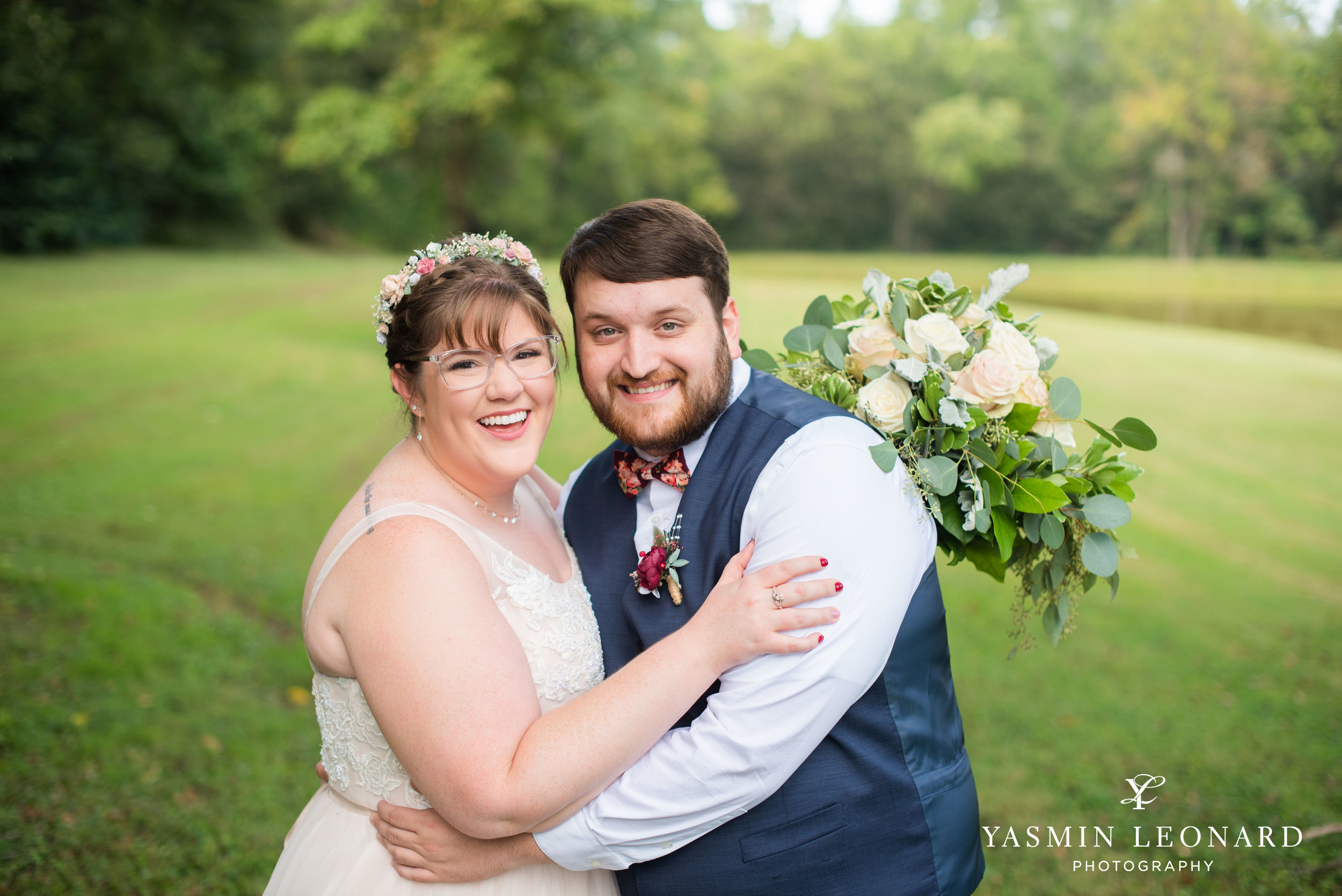 Hannah and David - l'abri at Linwood - NC Barn Weddings - Guys and Girls on Bride's Side - How to incorporate guys with bridesmaids - navy fall wedding - high point photographer - nc wedding venues - triad weddings-17.jpg