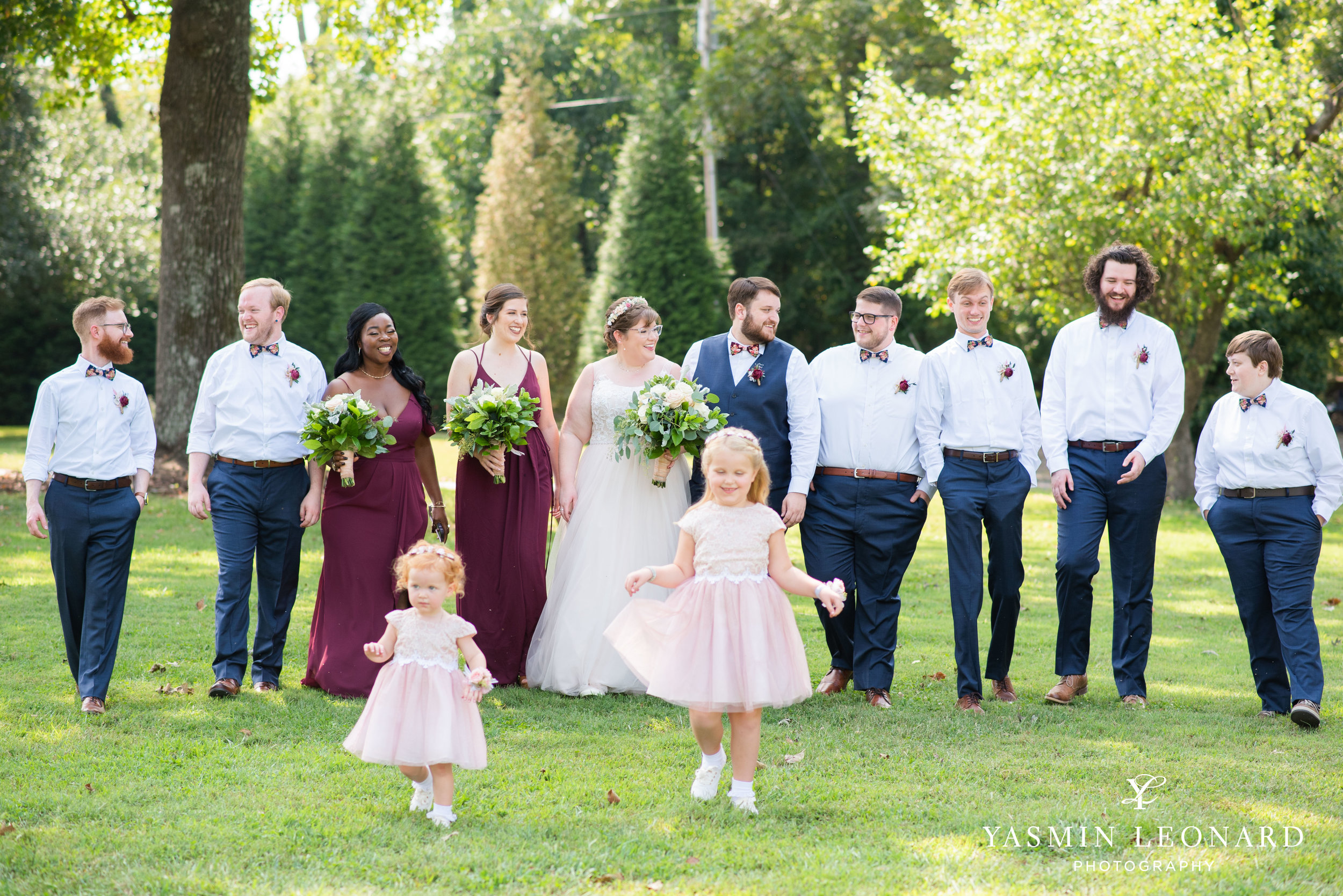 Hannah and David - l'abri at Linwood - NC Barn Weddings - Guys and Girls on Bride's Side - How to incorporate guys with bridesmaids - navy fall wedding - high point photographer - nc wedding venues - triad weddings-19.jpg