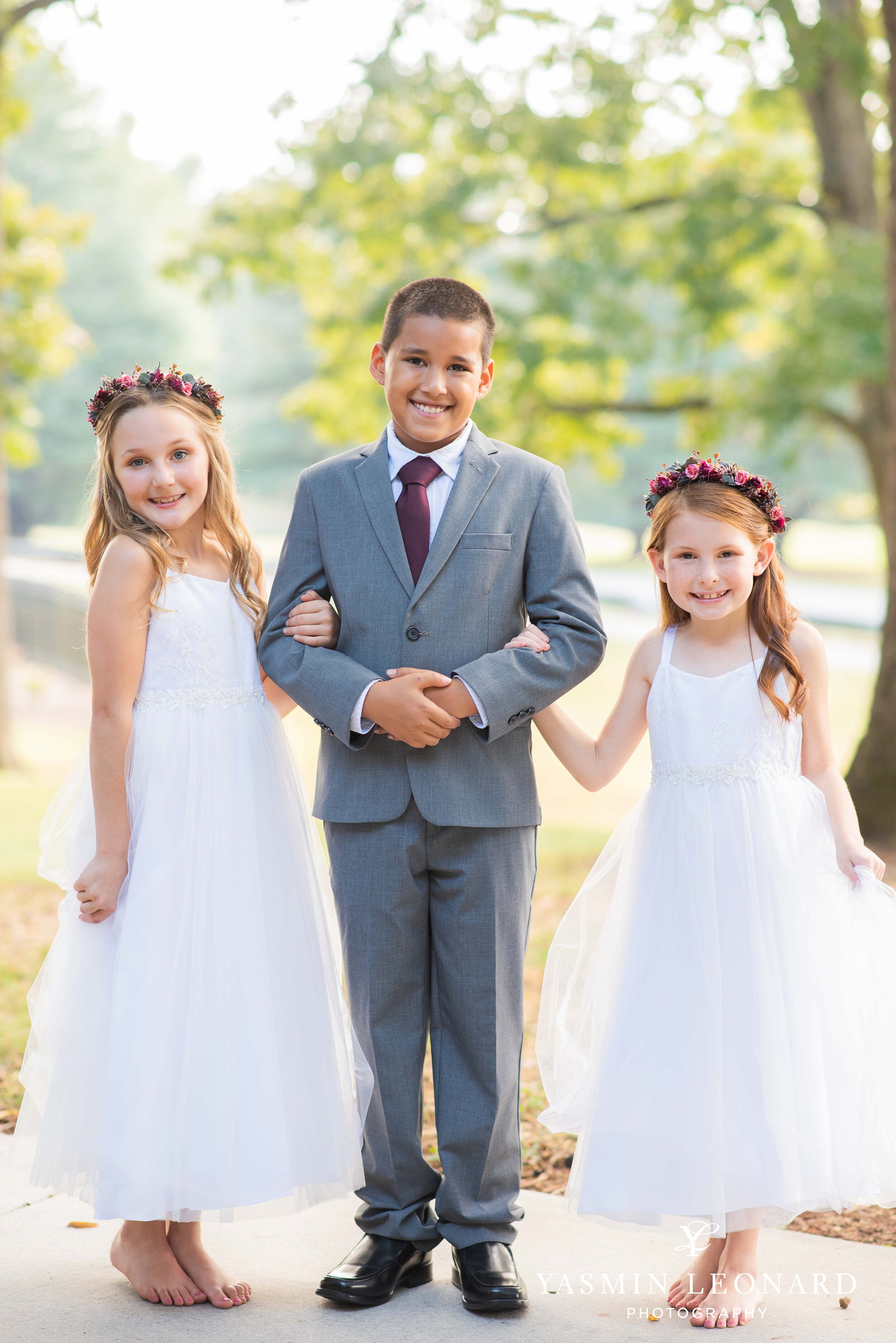 Tanglewood Arboretum and Rose Garden - Winston SAlem Photographer - High Point Photographer- Tanglewood Wedding - Clemmons Wedding - Winston Salem Wedding - Outdoor Wedding - Burgundy and Green Wedding - Burgundy Groomswear - DIY Flowers-10.jpg