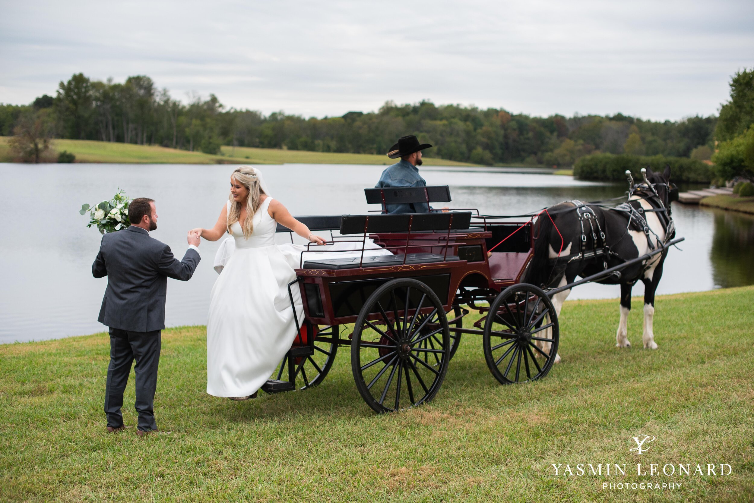 Dan and Nicole - October 5, 2019 - Adaumont - Yasmin Leonard Photography - Horse Carriage Wedding - Adaumont Wedding - High Point Wedding Photographer - Fall Wedding - Fall Wedding Colors-36.jpg