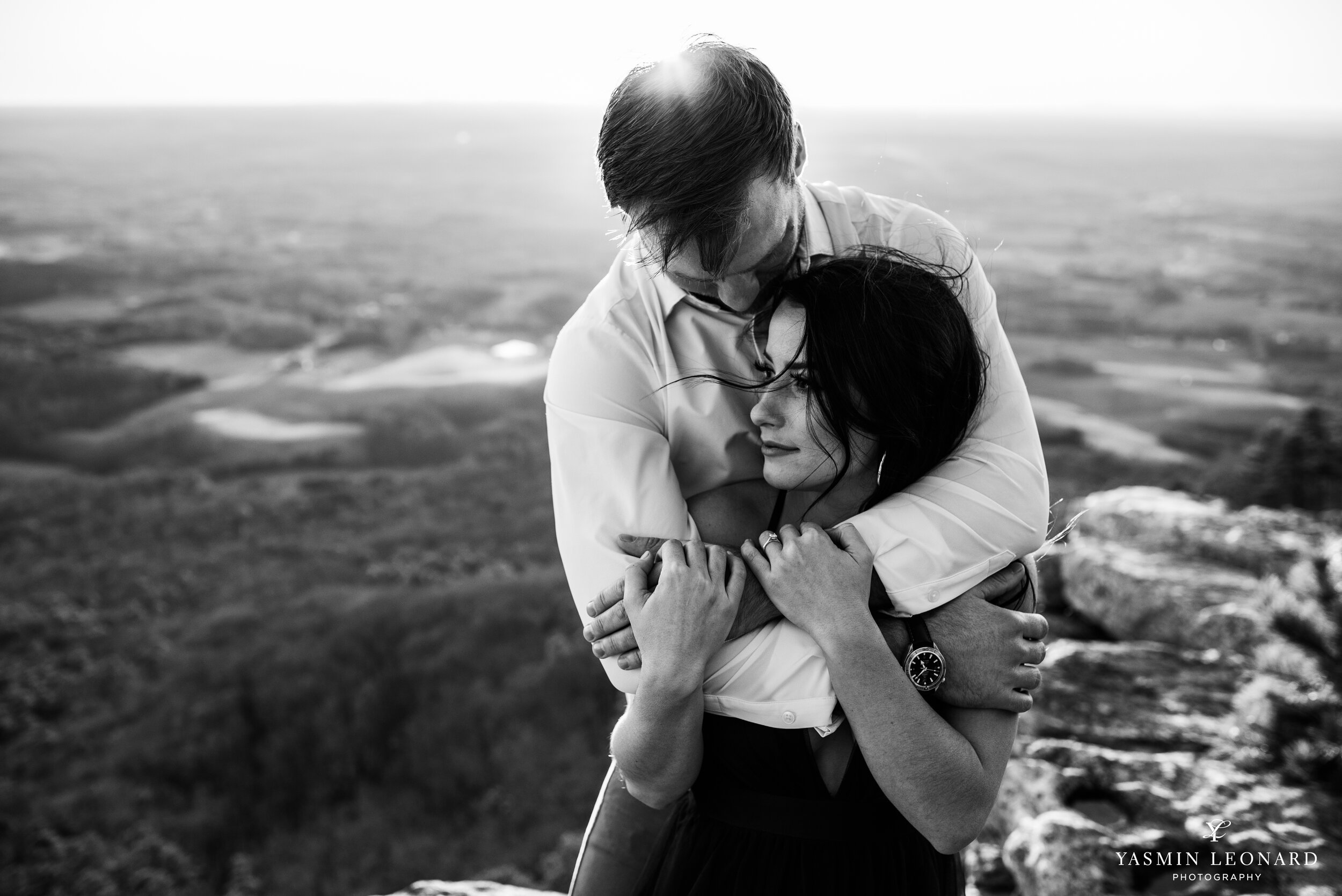 Pilot Mountain Engagement Session - Hanging Rock State Park Engagement Session - Mountain Engagement Session - NC Engagement Session - Yasmin Leonard Photography-18-2.jpg