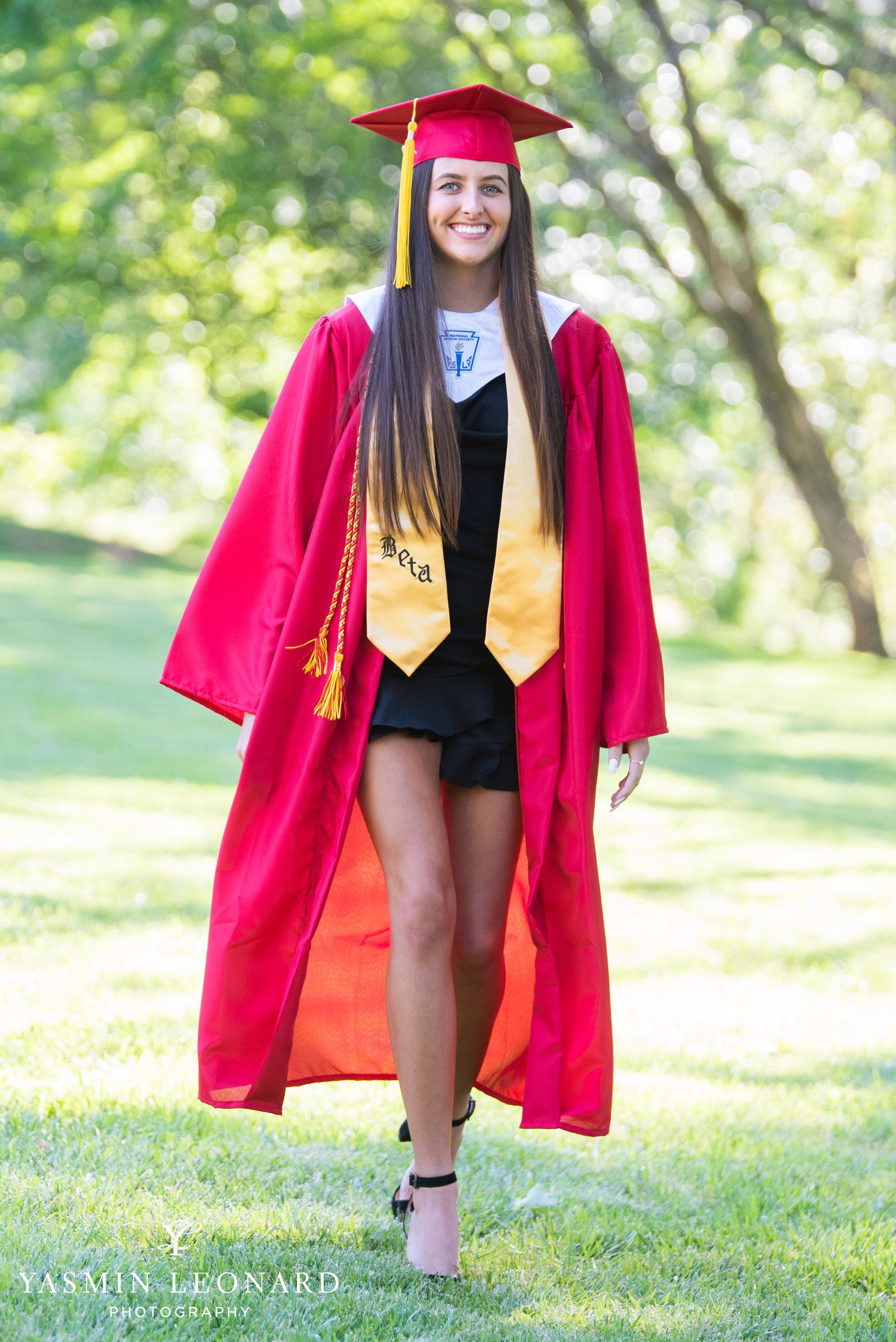 Cap and Gown - Senior Portraits - Senior Poses - Senior Ideas - Graduation Photos - What to wear Senior Portraits - Yasmin Leonard PHotography - High Point Senior Photographer-1.jpg