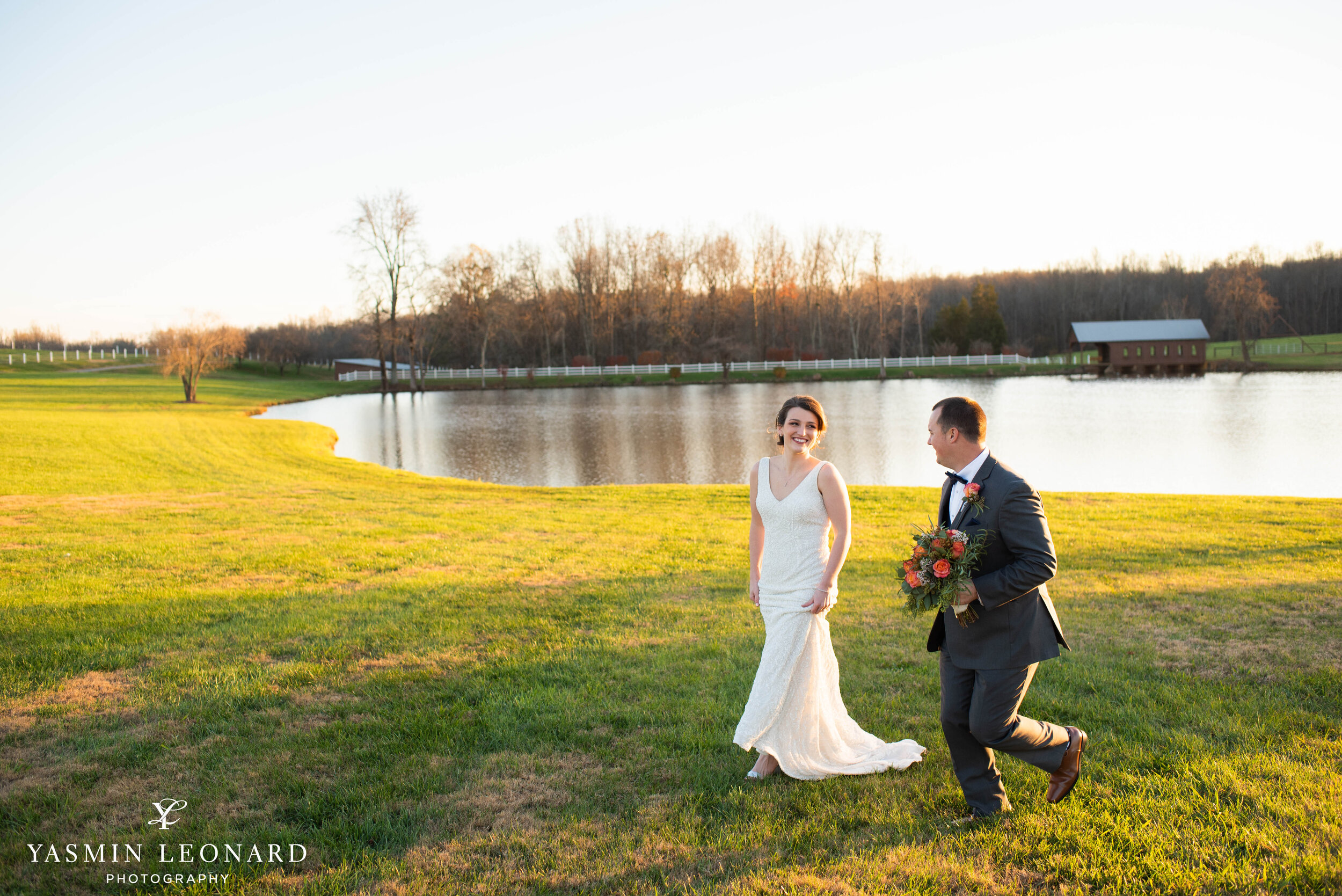 Jared and Katy - Adaumont Farms - High Point Weddings - NC Barn Weddings - Yasmin Leonard Photography-36.jpg