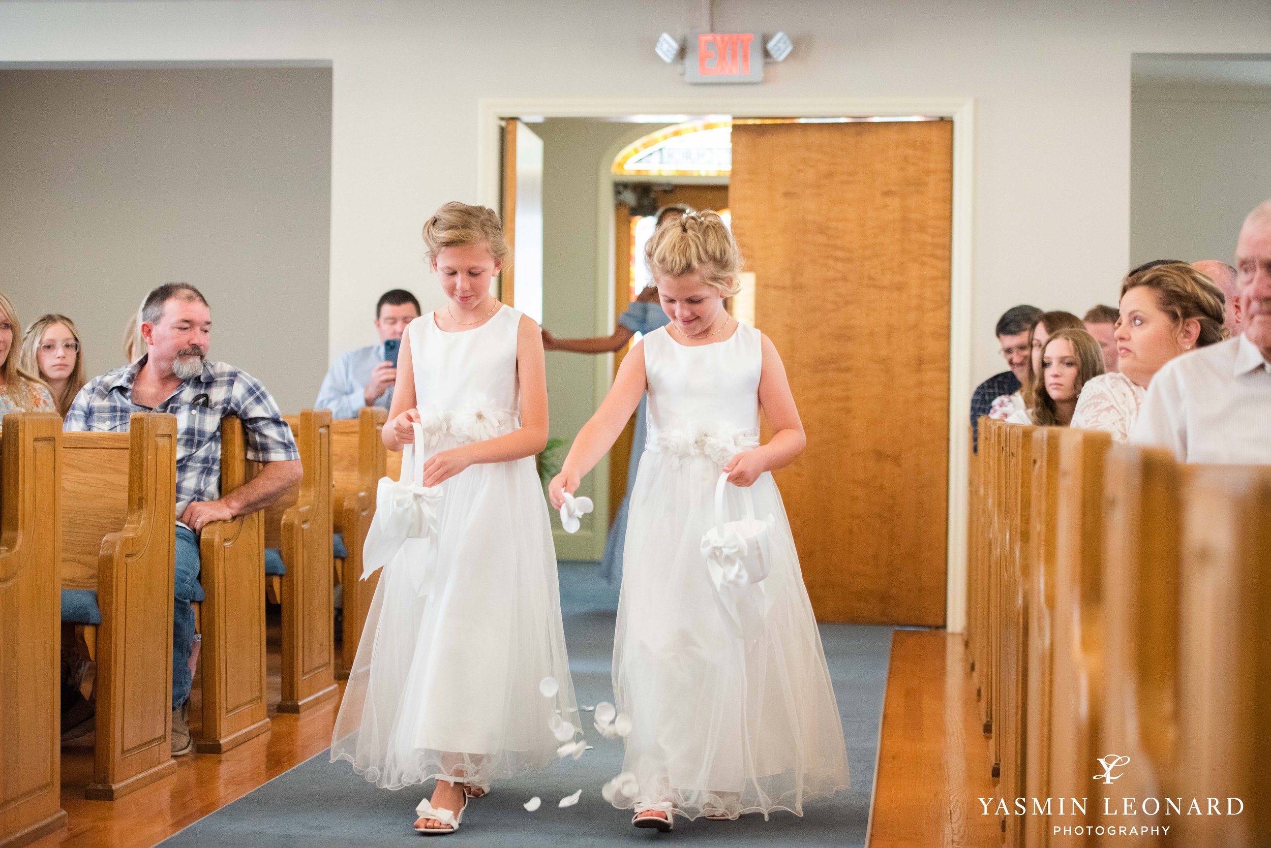 Shady Grove Church - Kayla and Brantley - NC Church Wedding - Best High Point Photographer - Yasmin Leonard Photography-12.jpg