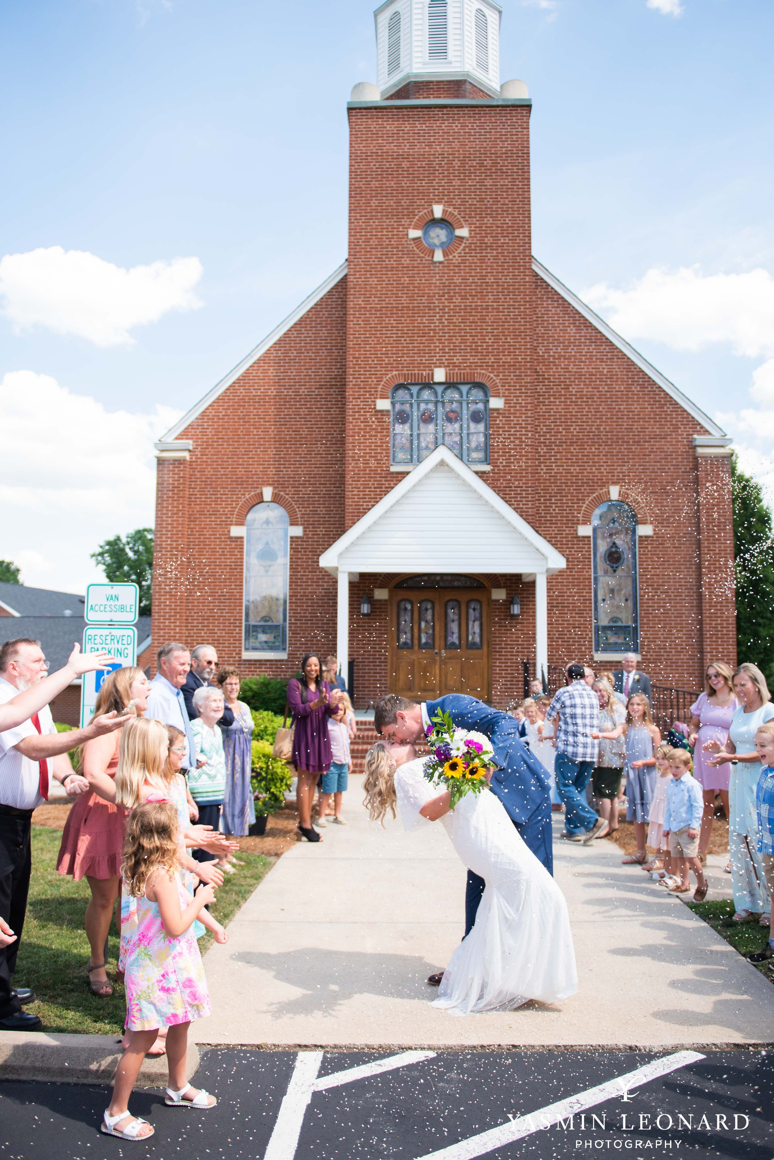 Shady Grove Church - Kayla and Brantley - NC Church Wedding - Best High Point Photographer - Yasmin Leonard Photography-53.jpg