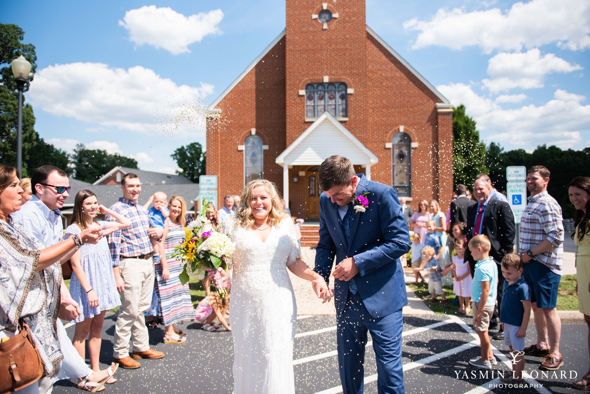 Shady Grove Church - Kayla and Brantley - NC Church Wedding - Best High Point Photographer - Yasmin Leonard Photography-54.jpg